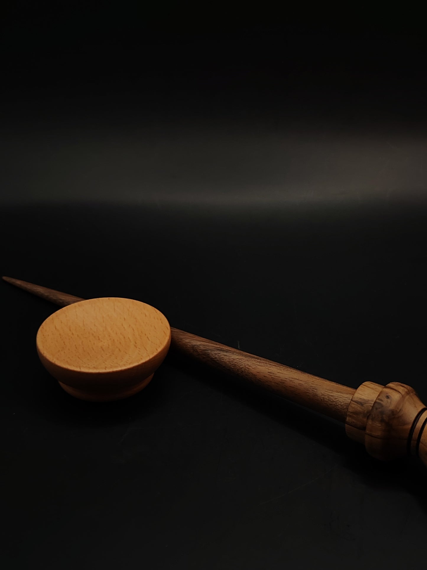 Support Spindle Set 27g 0.95oz 27cm 10.63in Walnut Wood Beech Bowl