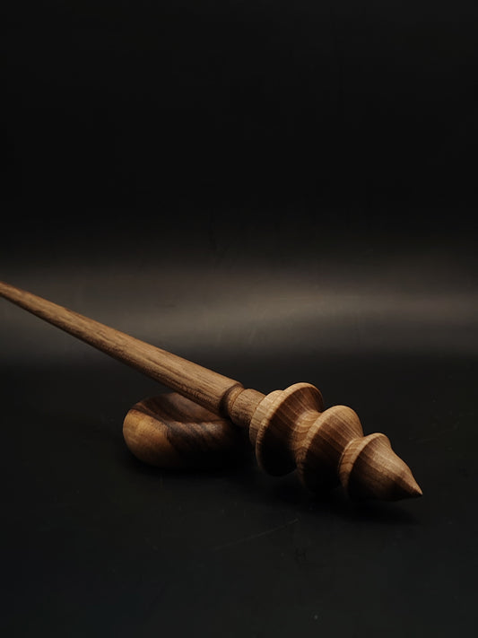 Support Spindle Set 26g 0.92oz 26.5cm 10.43in Walnut Wood Walnut Bowl