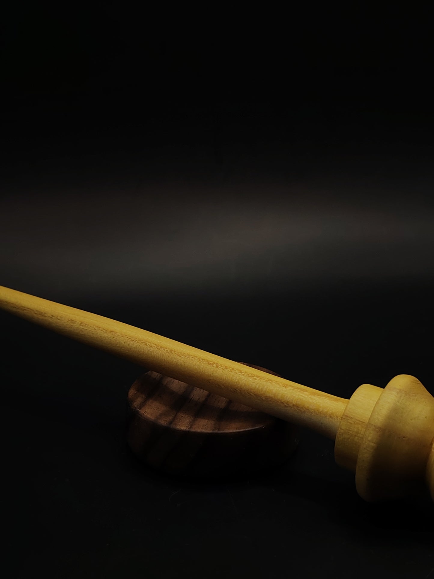 Support Spindle Set 29g 1.02oz 25.5cm 10.04in Mulberry Wood Walnut Bowl