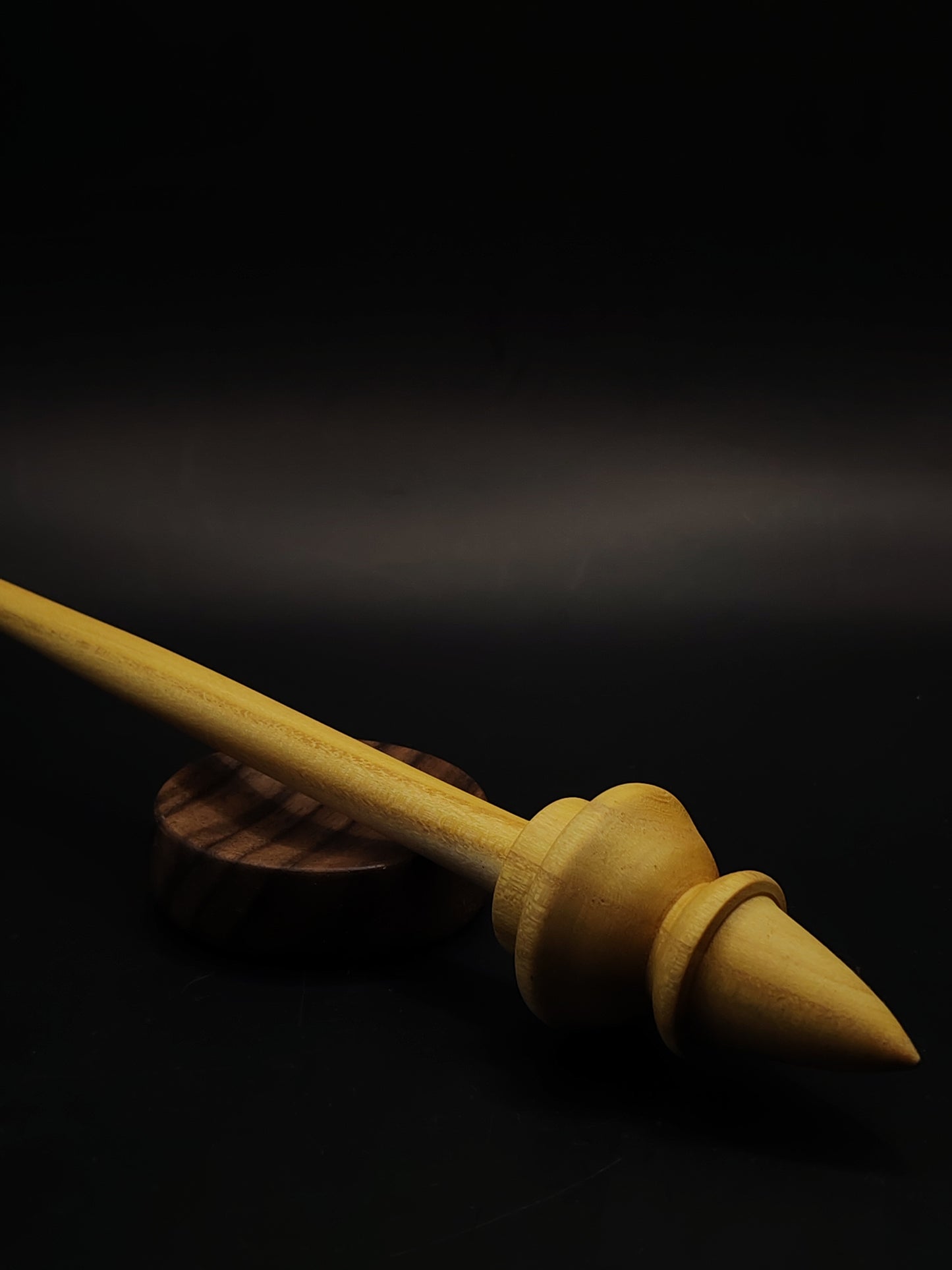Support Spindle Set 29g 1.02oz 25.5cm 10.04in Mulberry Wood Walnut Bowl