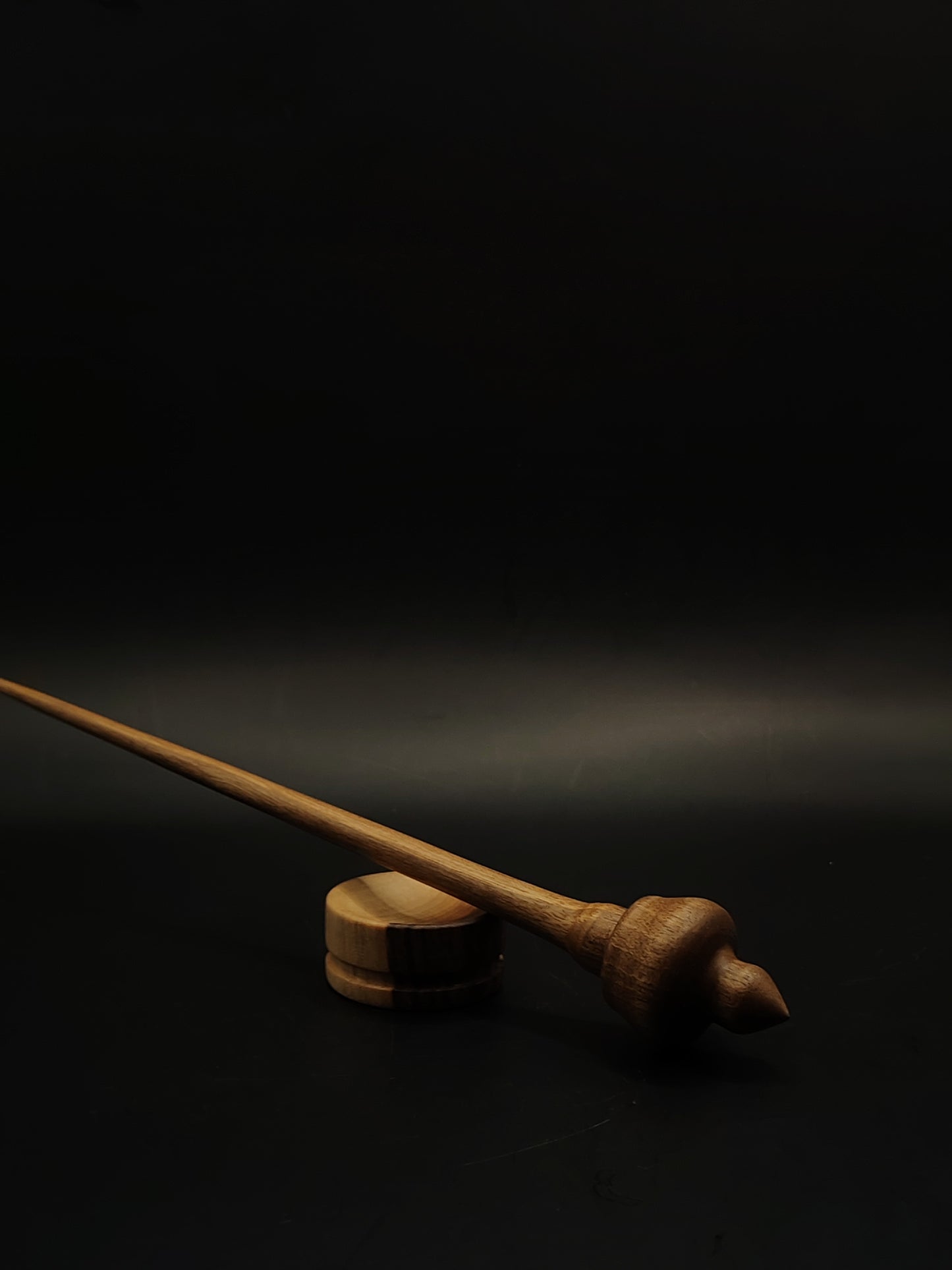 Support Spindle Set 16g 0.56oz 25.5cm 10.04in Walnut Wood Complimentary Bowl
