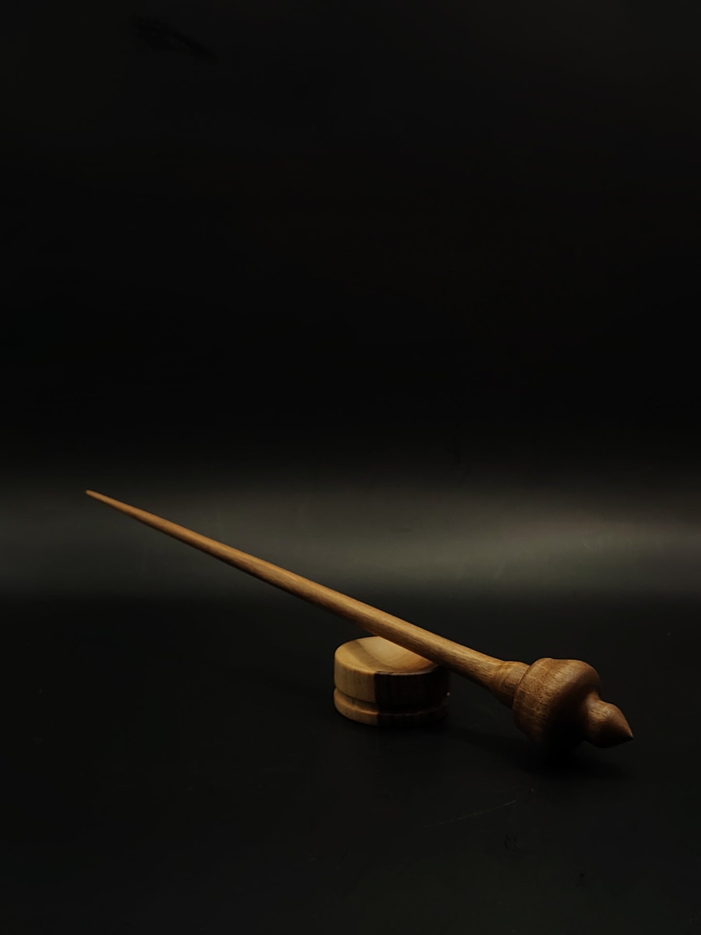 Support Spindle Set 16g 0.56oz 25.5cm 10.04in Walnut Wood Complimentary Bowl