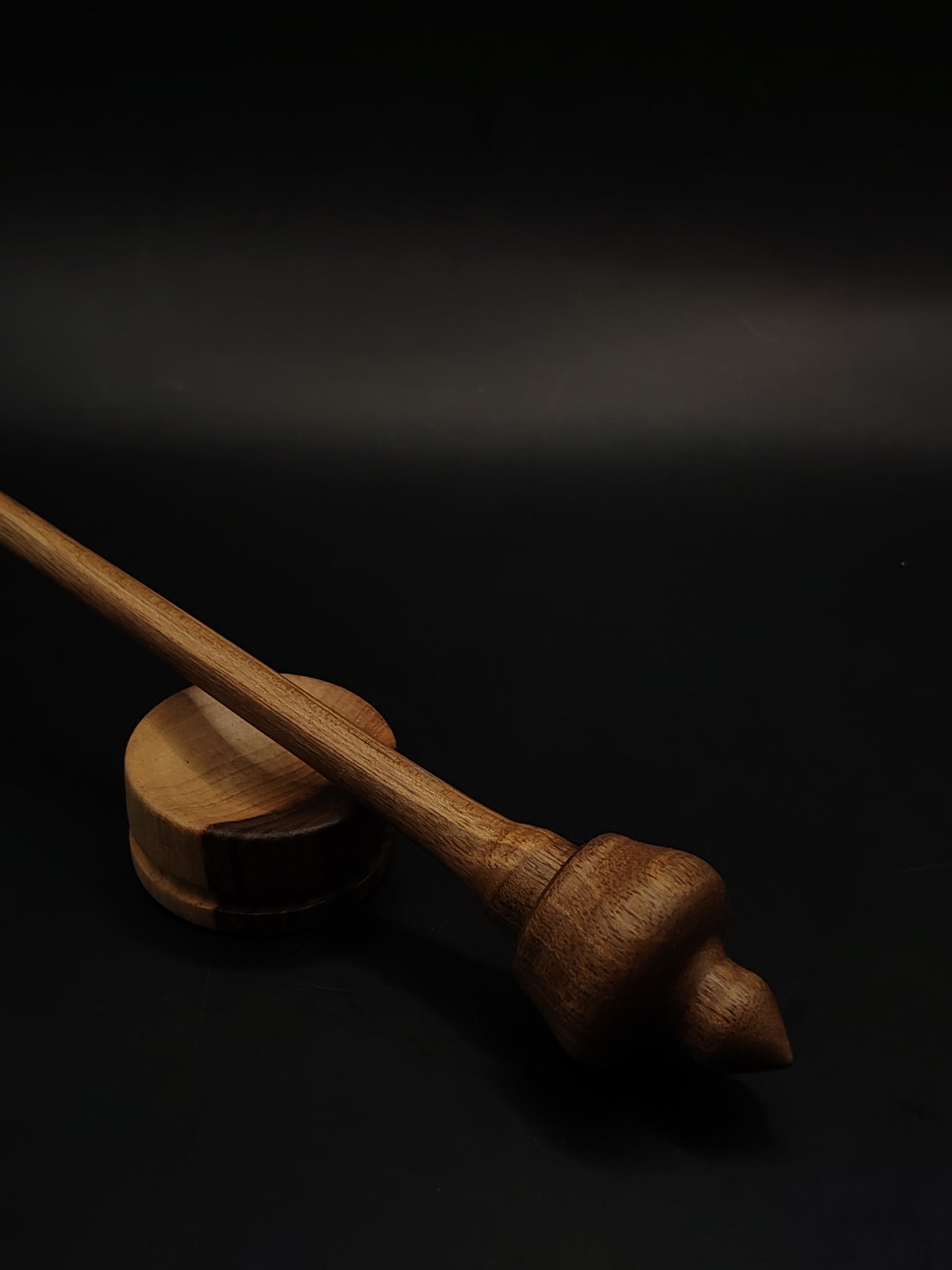 Support Spindle Set 16g 0.56oz 25.5cm 10.04in Walnut Wood Complimentary Bowl