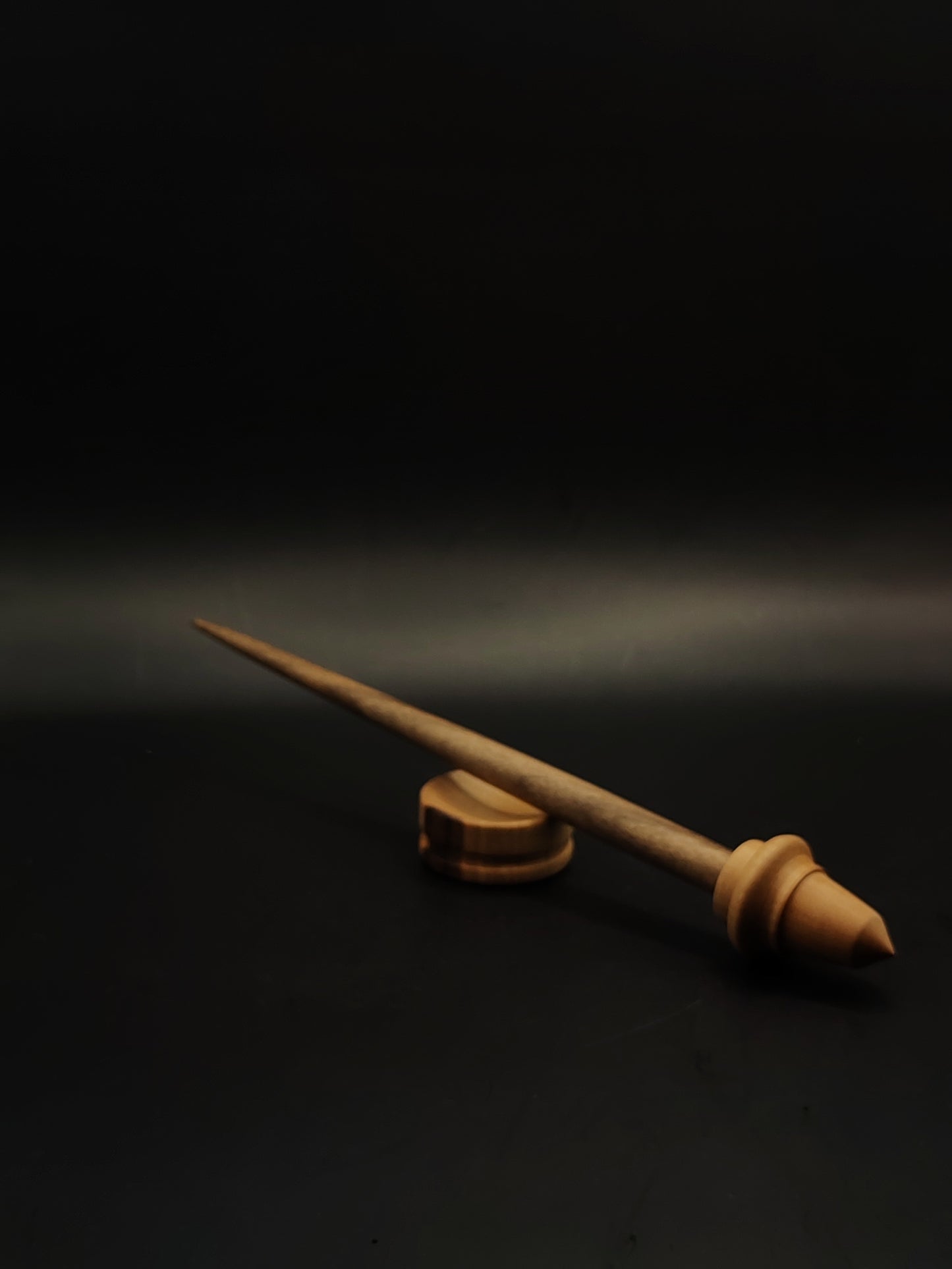 Support Spindle Set 18g 0.63oz 24.5cm 9.65in Walnut Shaft Pear Whorl Walnut Bowl