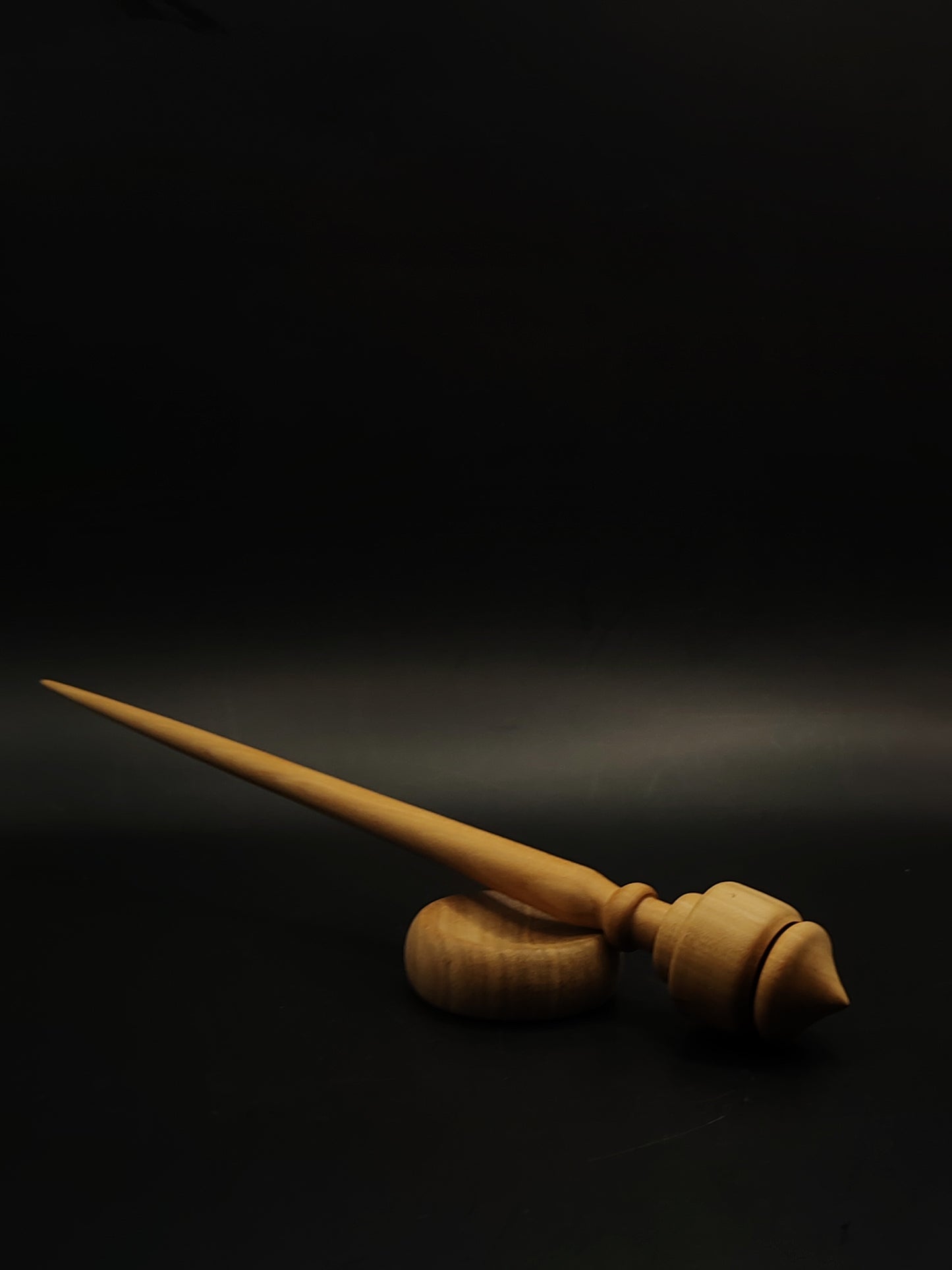Support Spindle Set 23g 0.81oz 25.5cm 10.04in Pear Wood Acacia Bowl