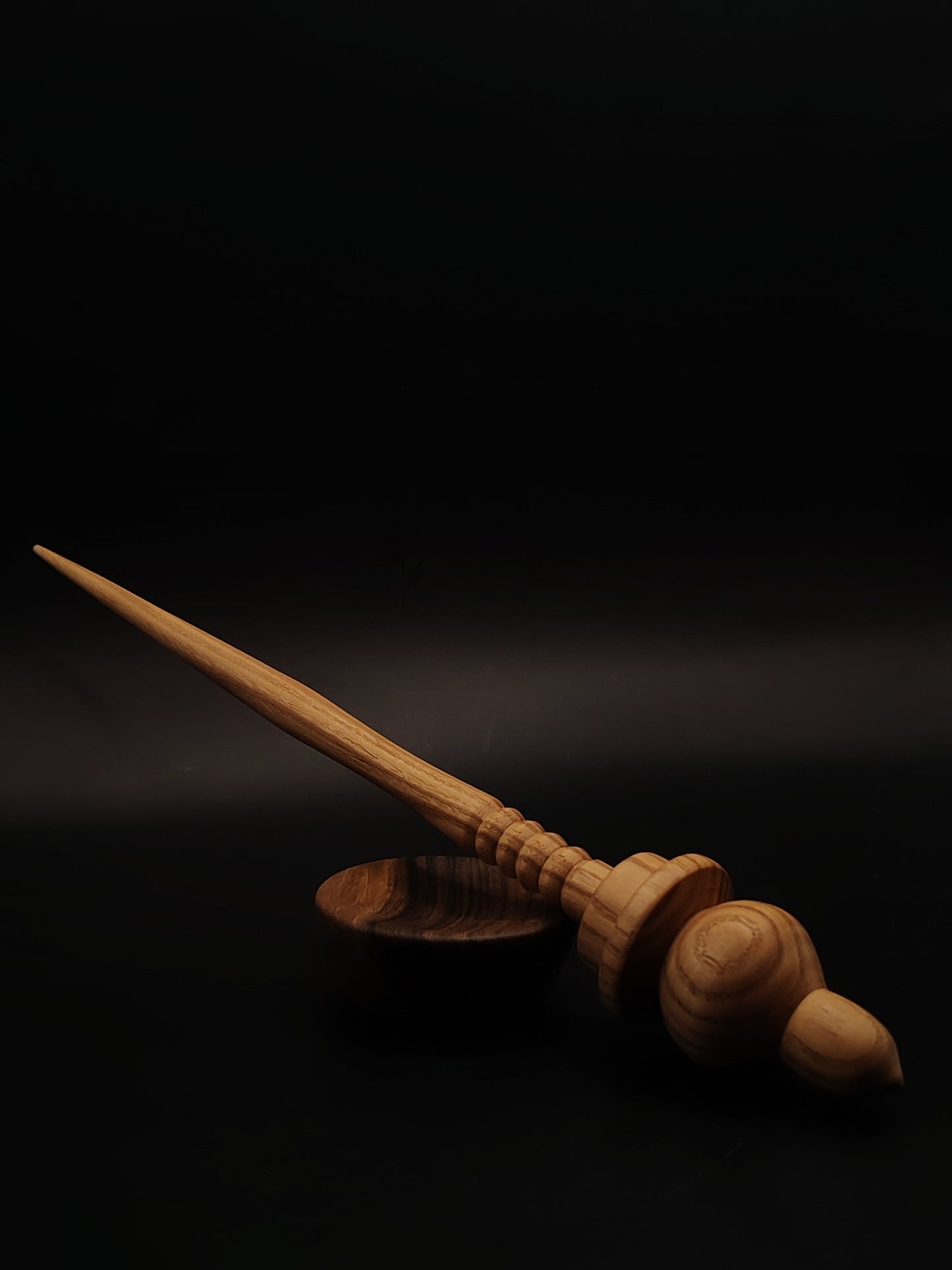 Support Spindle Set 32g 1.13oz 26cm 10.24in Caucasian Chestnut Walnut Bowl