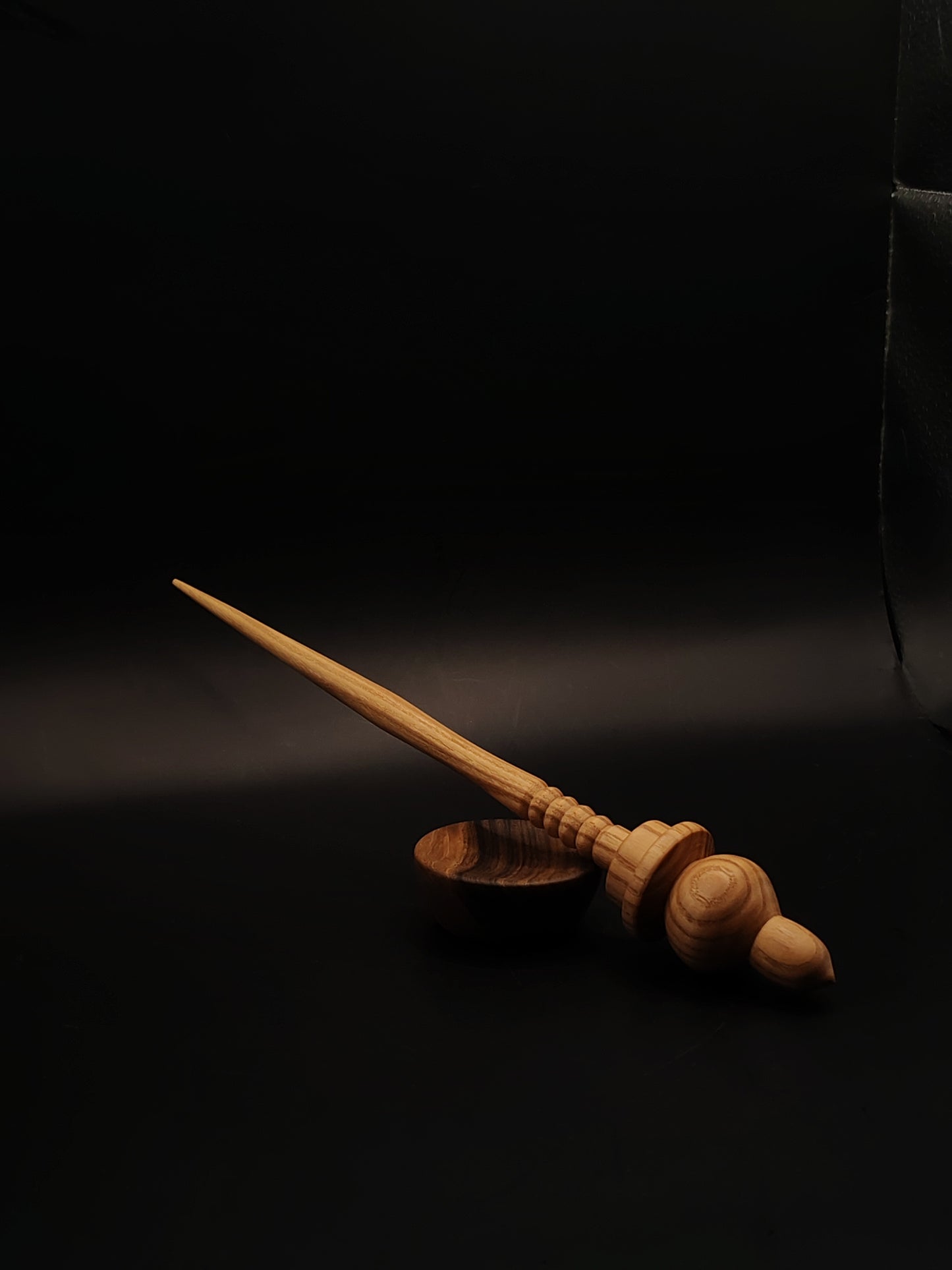 Support Spindle Set 32g 1.13oz 26cm 10.24in Caucasian Chestnut Walnut Bowl