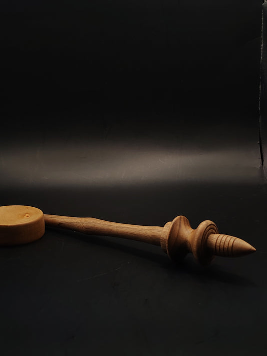 Support Spindle Set 21g 0.74oz 27cm 10.63in Walnut Wood Pear Bowl