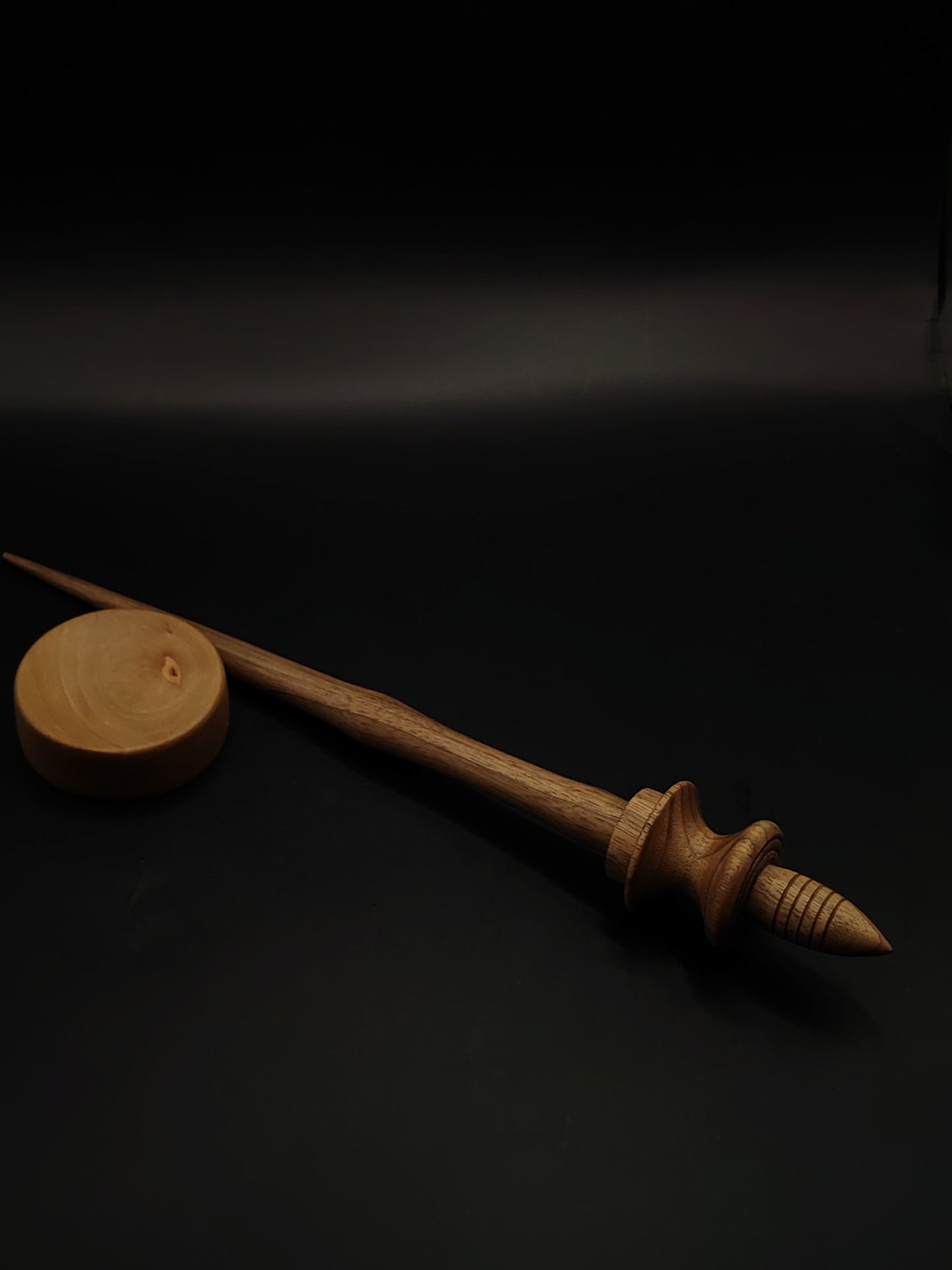 Support Spindle Set 21g 0.74oz 27cm 10.63in Walnut Wood Pear Bowl