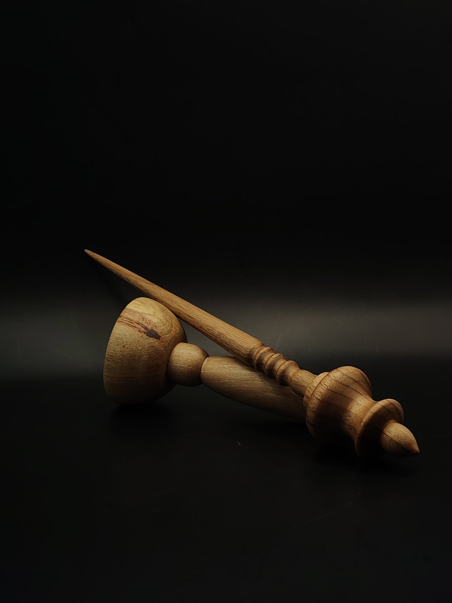 Walnut Support Spindle Set