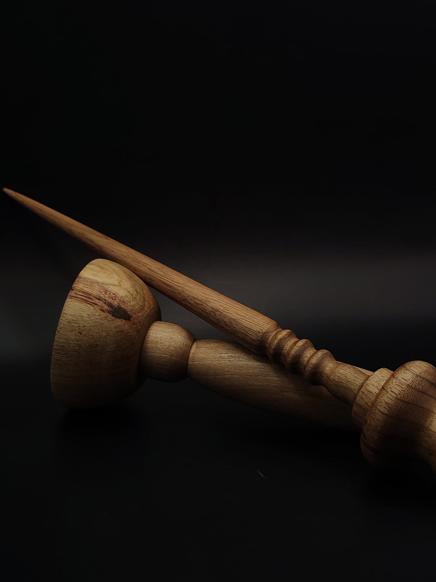 Walnut Support Spindle Set