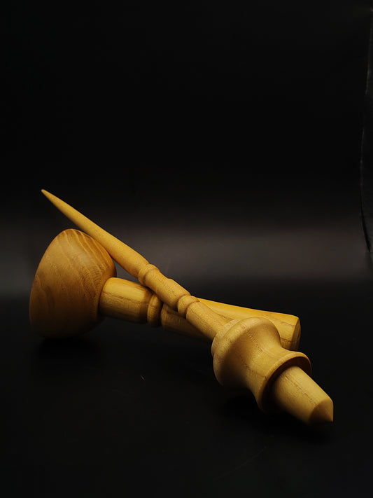 Support Spindle Set 33g 1.16oz 26cm 10.24in Mulberry Wood Mulberry Bowl