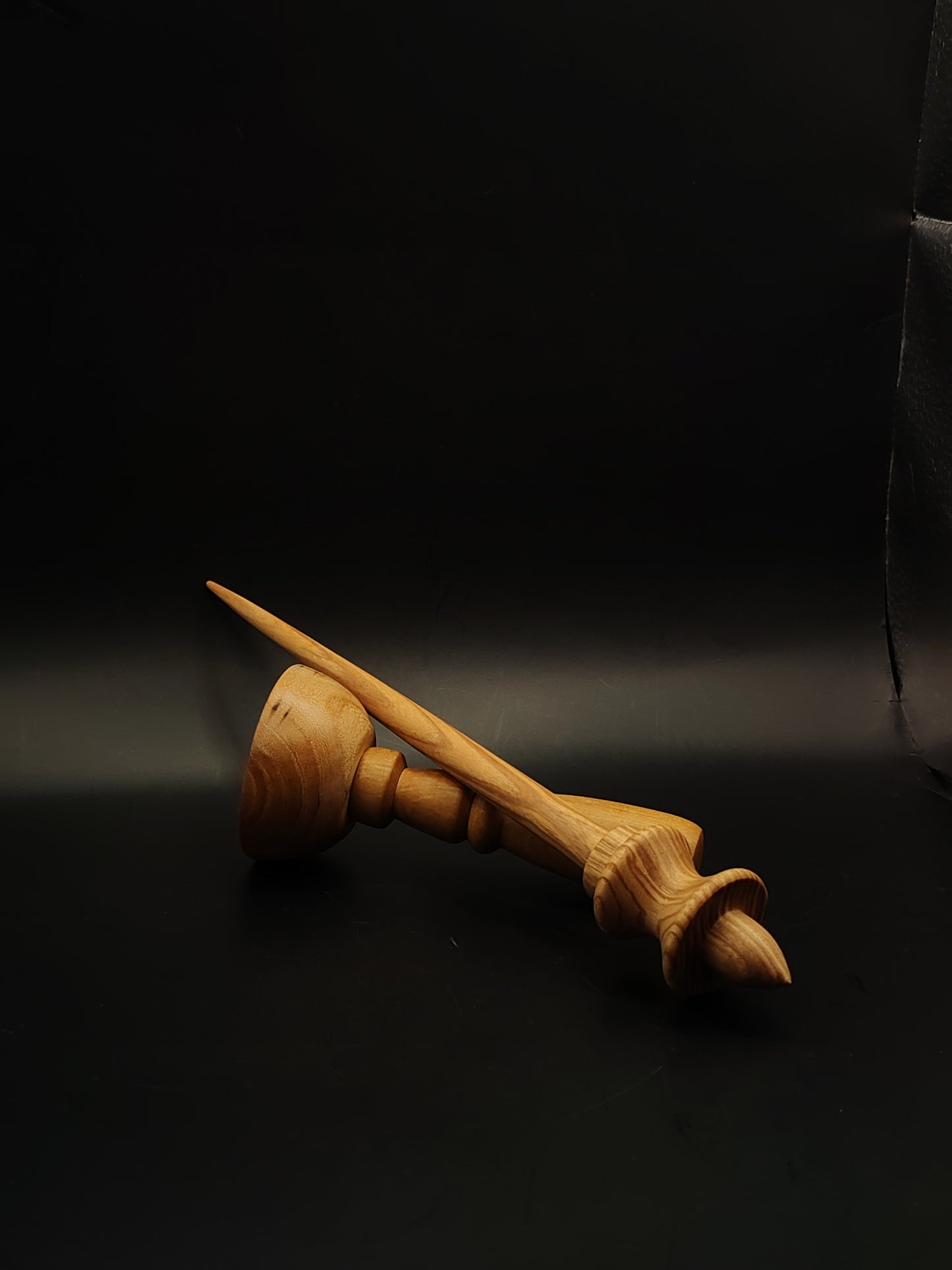 Support Spindle Set 31g 1.09oz 27cm 10.63in Caucasian Chestnut Pear Bowl
