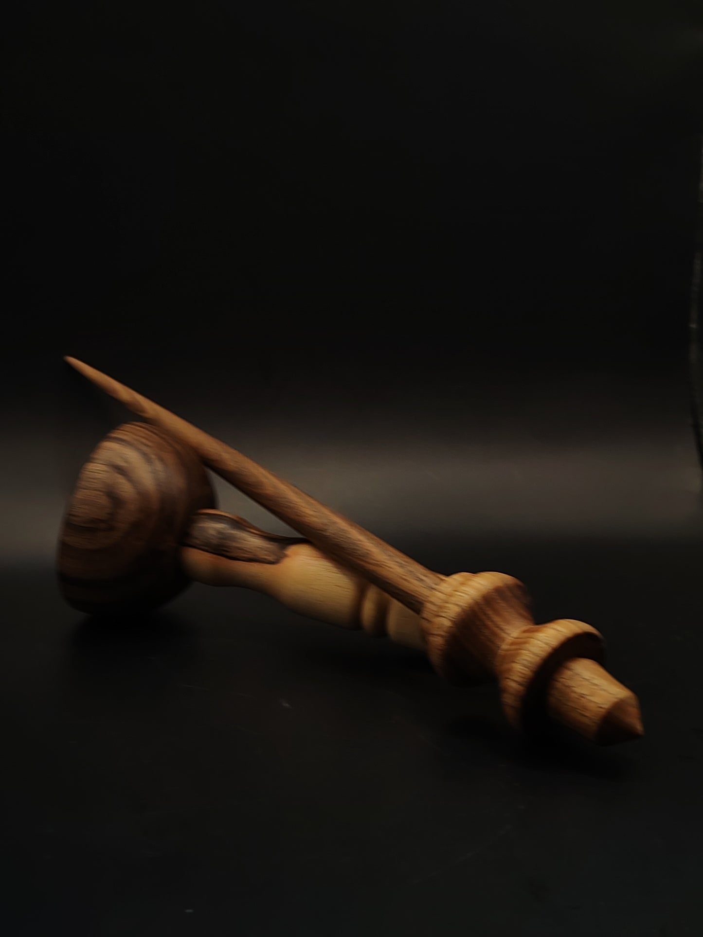 Support Spindle Set 28g 0.99oz 26.5cm 10.43in Walnut Wood Walnut Bowl