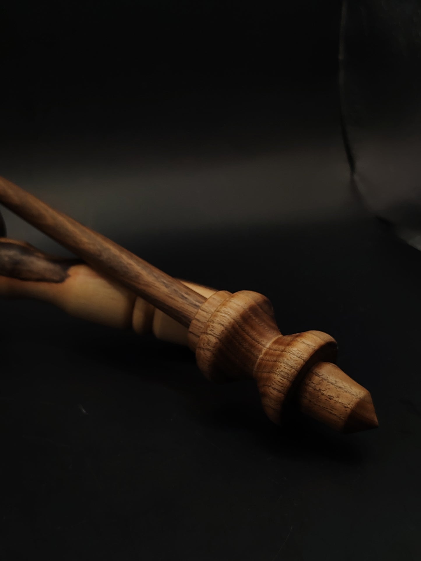 Support Spindle Set 28g 0.99oz 26.5cm 10.43in Walnut Wood Walnut Bowl