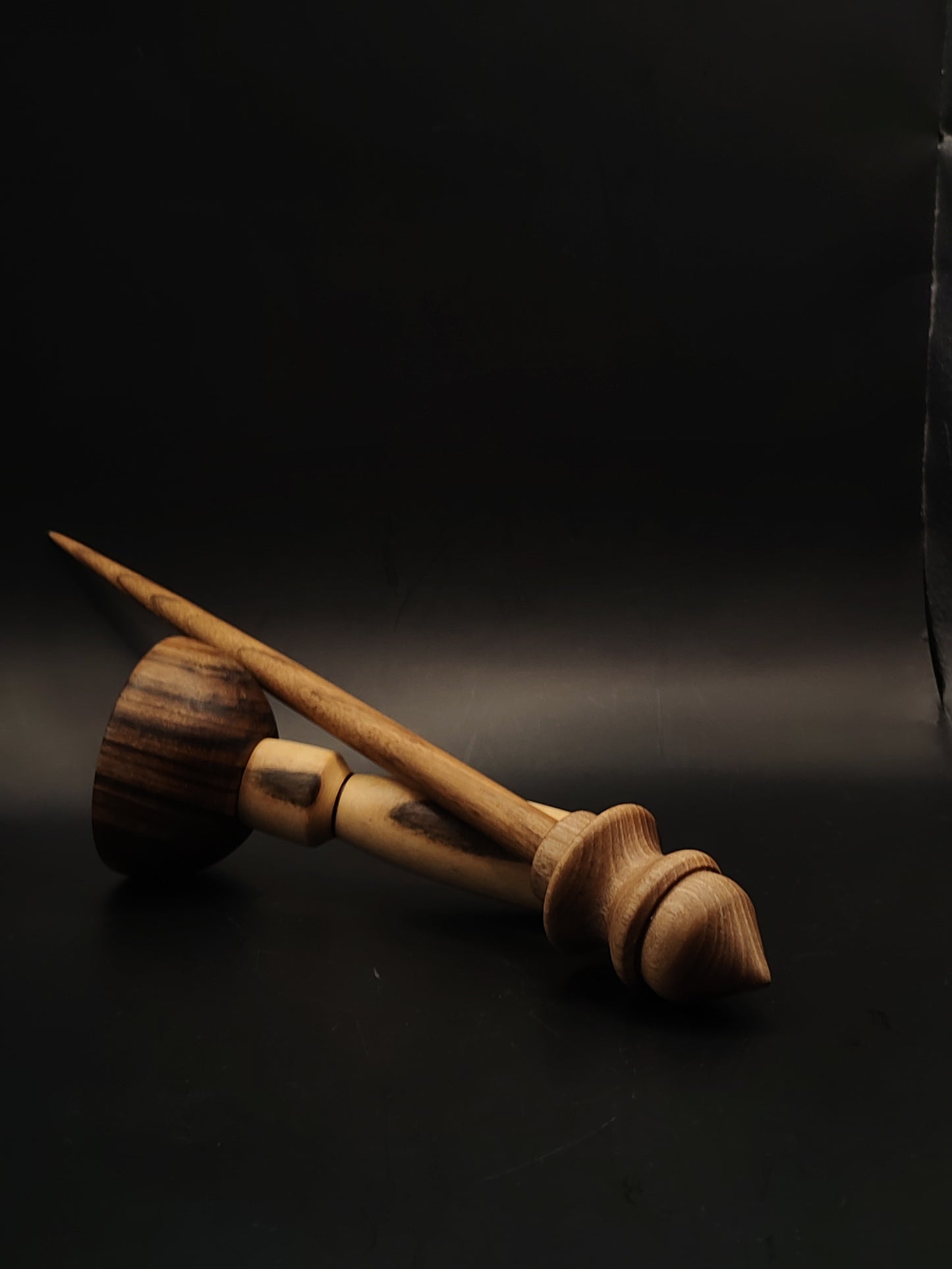 Support Spindle Set 31g 1.09oz 27cm 10.63in Walnut Wood Walnut Bowl