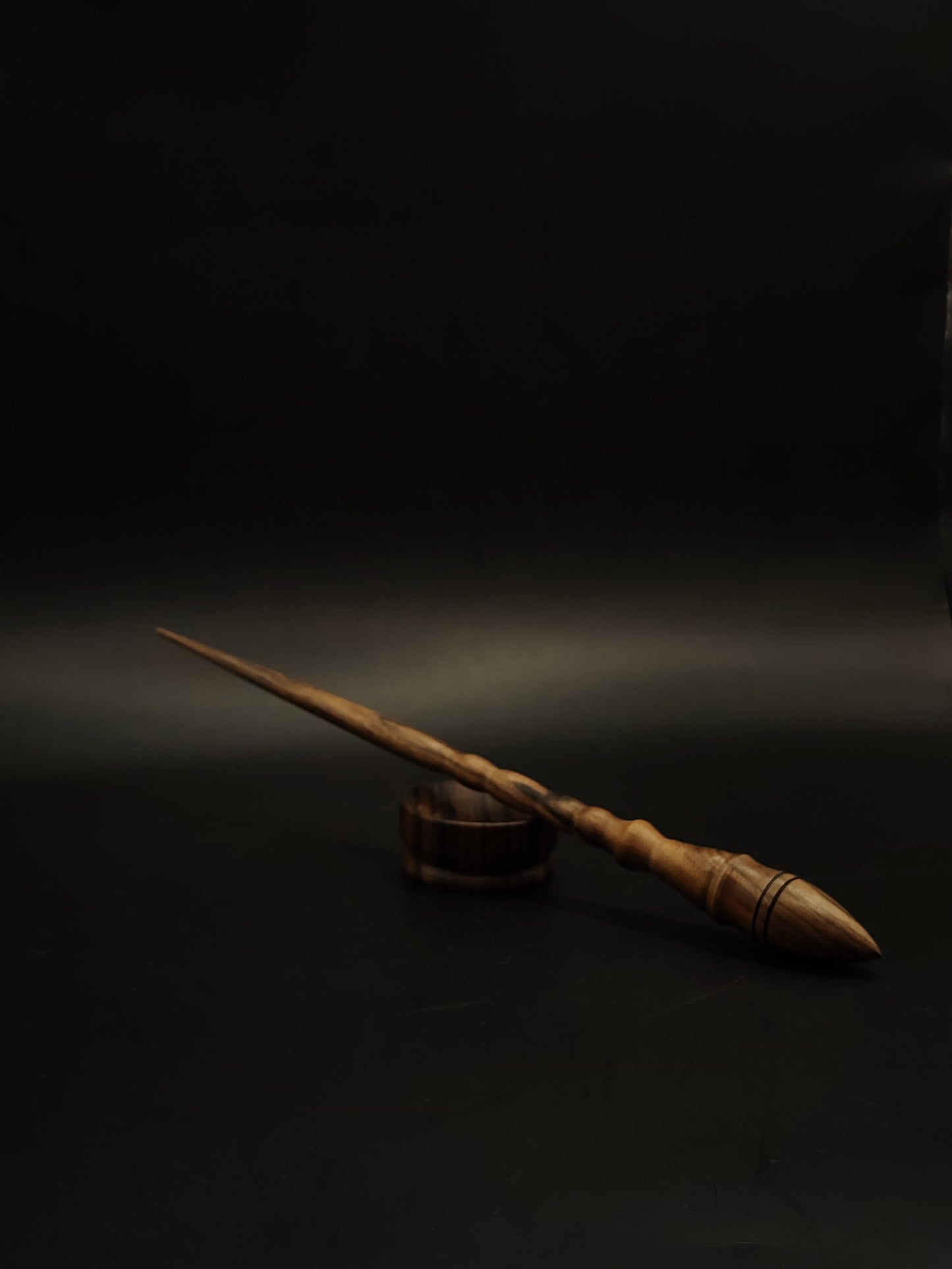 Support Spindle Set 16g 0.56oz 26cm 10.24in Walnut Wood Walnut Bowl