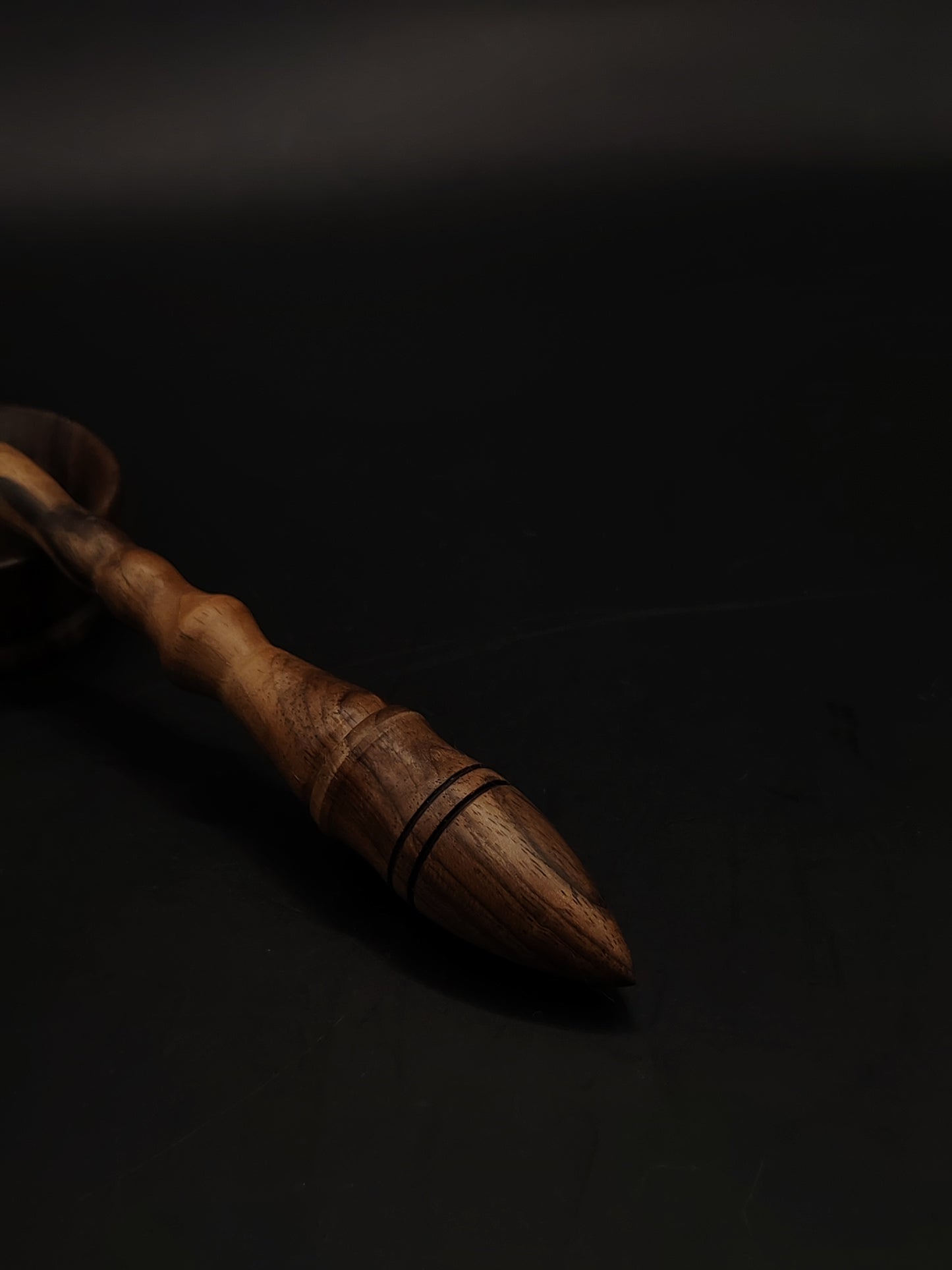 Support Spindle Set 16g 0.56oz 26cm 10.24in Walnut Wood Walnut Bowl