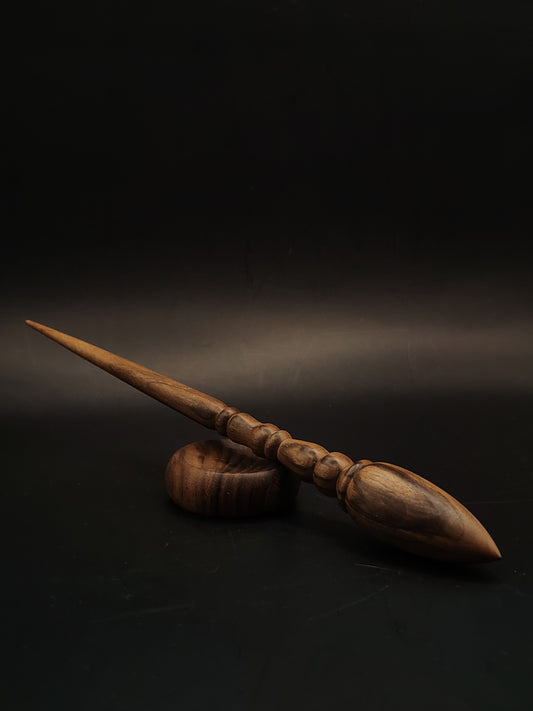 Support Spindle Set 21g 0.74oz 25.5cm 10.04in Walnut Wood Walnut Bowl