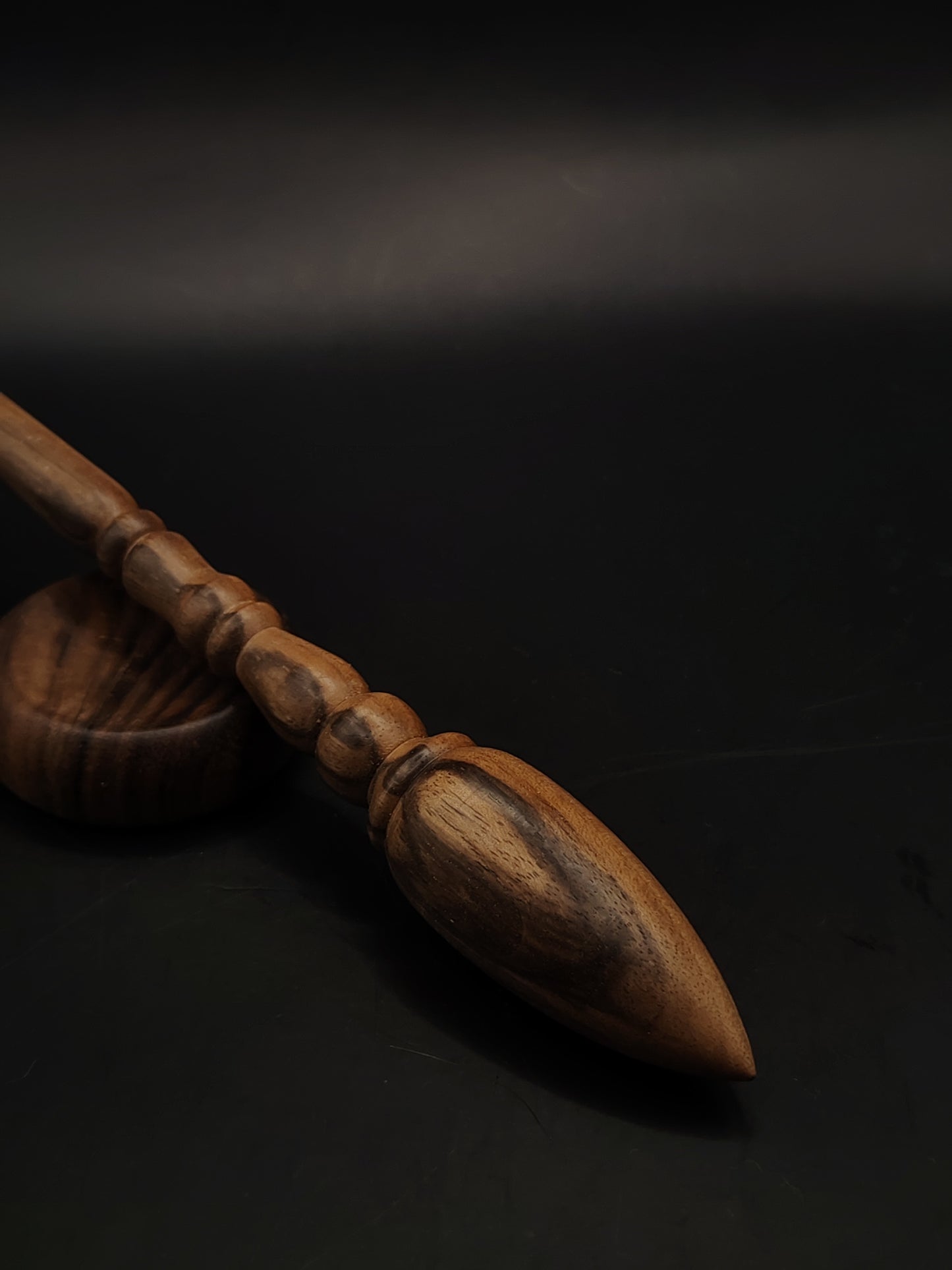 Support Spindle Set 21g 0.74oz 25.5cm 10.04in Walnut Wood Walnut Bowl