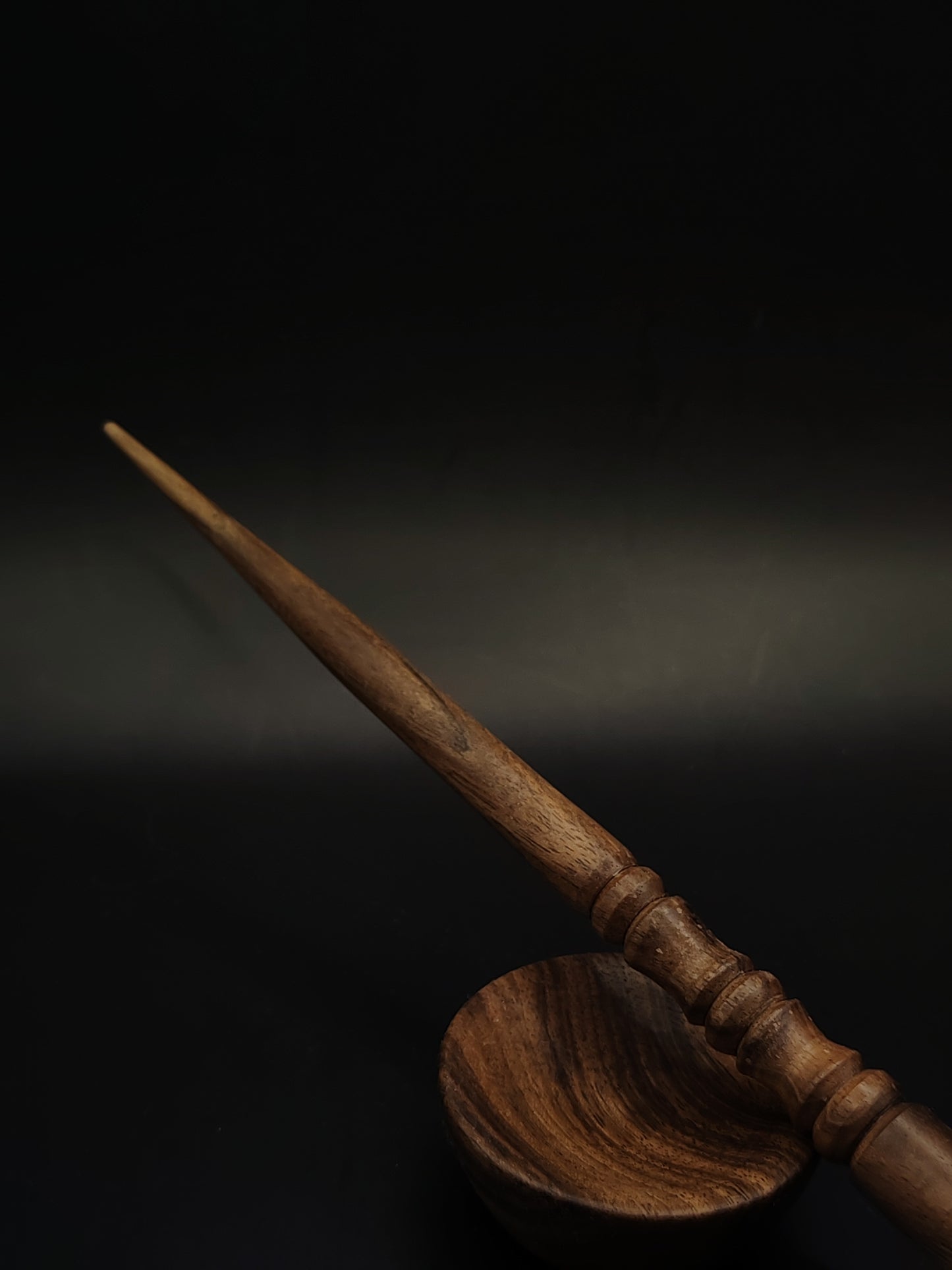 Support Spindle Set 21g 0.74oz 26.5cm 10.43in Walnut Wood Walnut Bowl