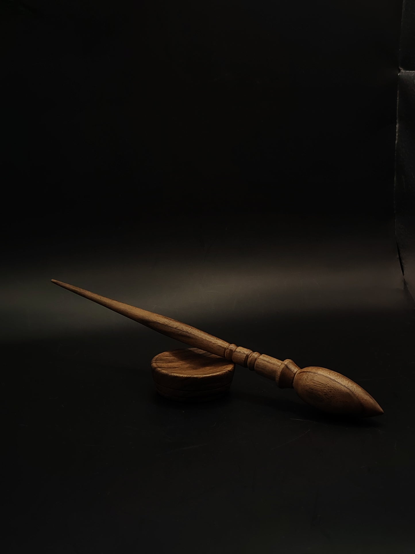 Support Spindle Set 22g 0.78oz 26cm 10.24in Walnut Wood Walnut Bowl