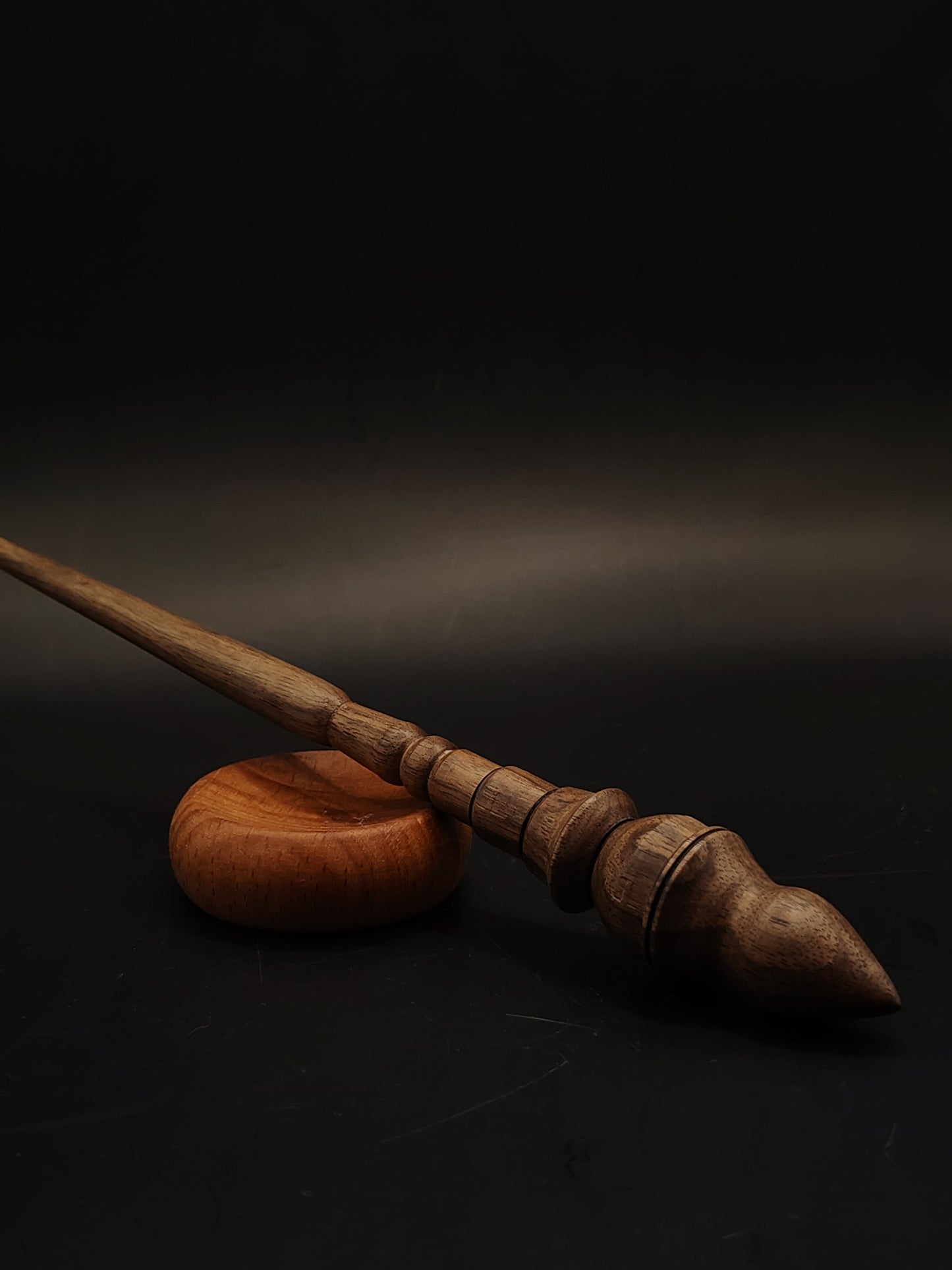 Support Spindle Set 19g 0.67oz 25.5cm 10.04in Walnut Wood Beech Bowl