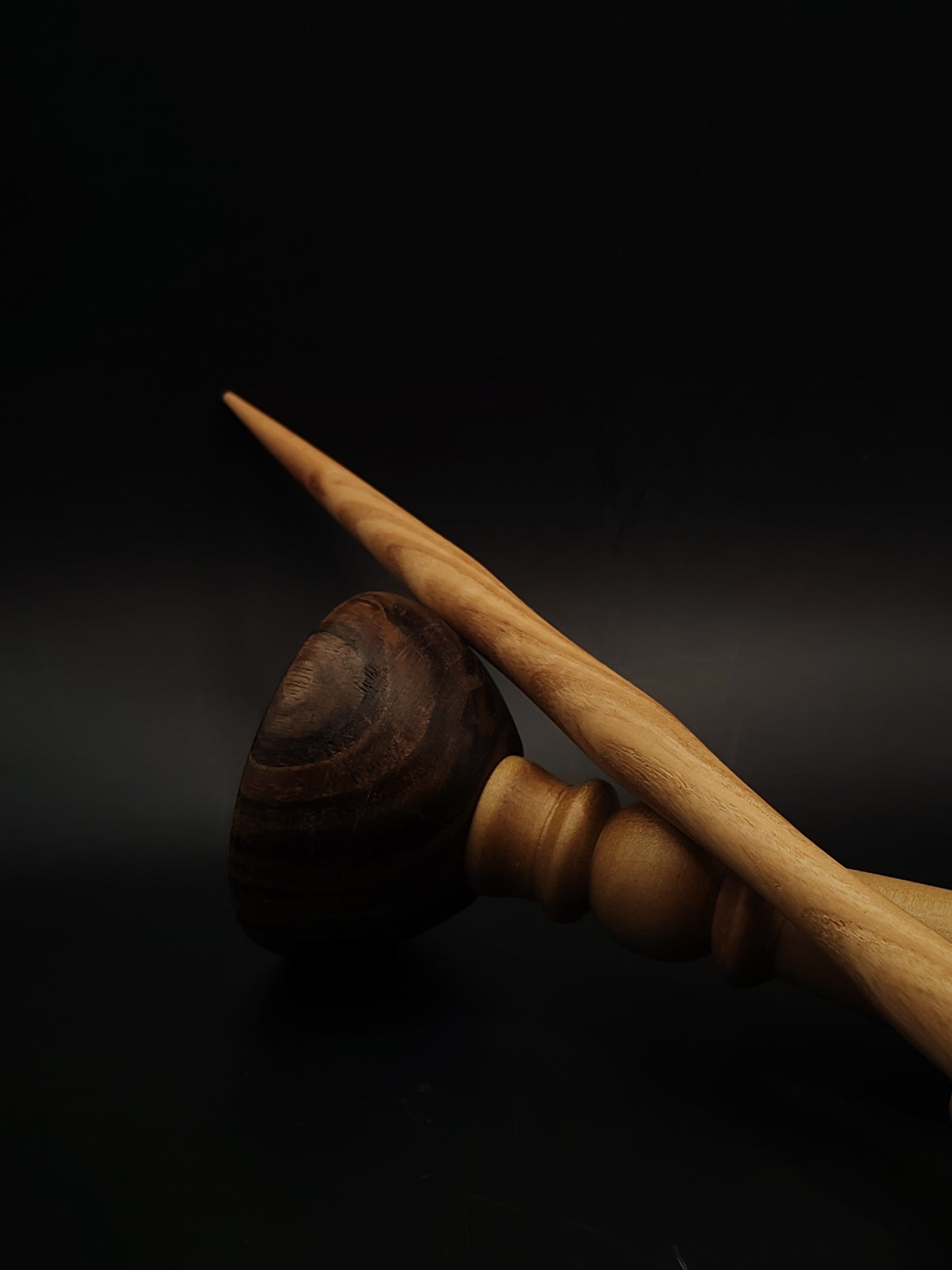 Chestnut and Walnut Support Spindle Set