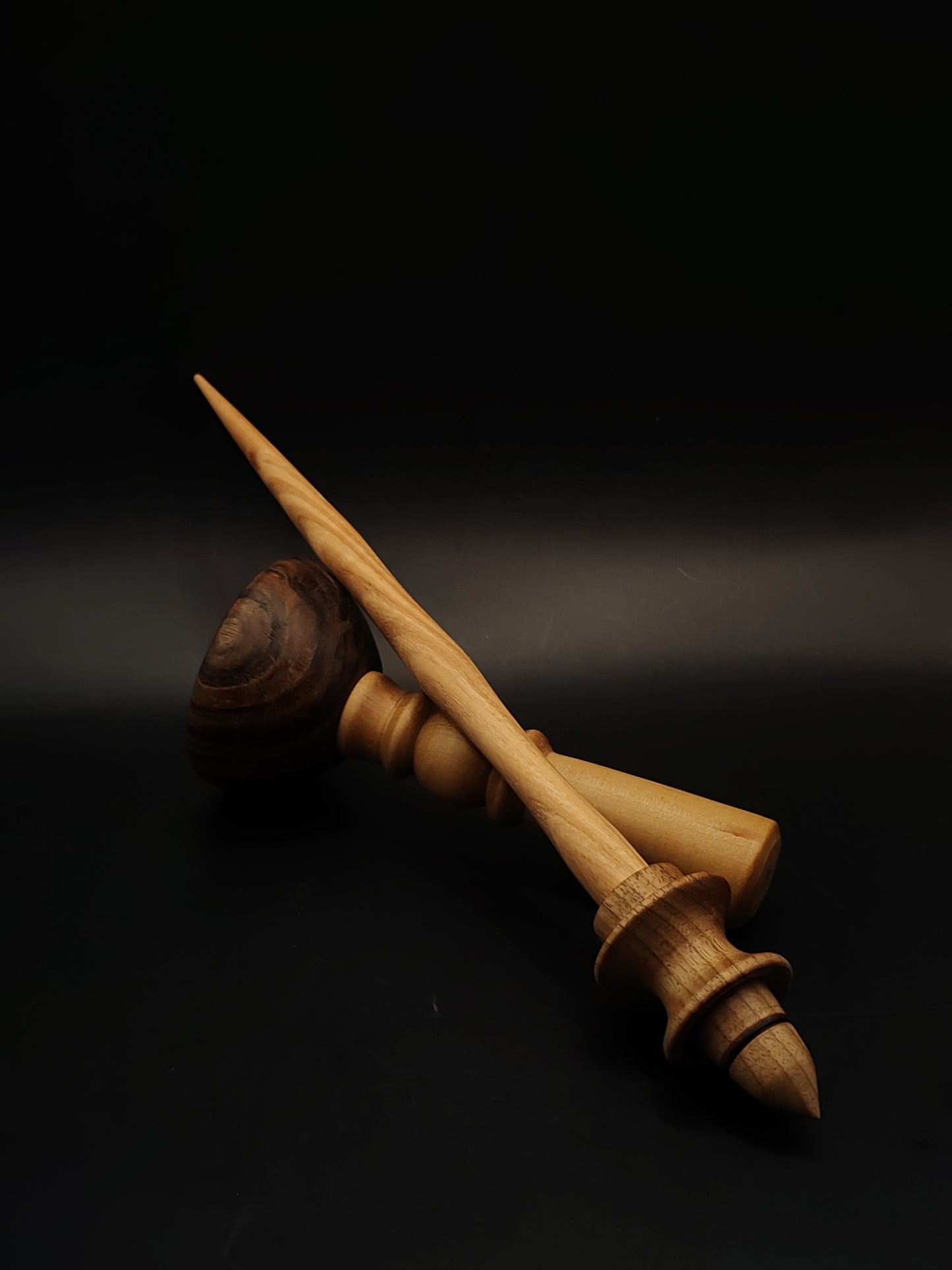 Chestnut and Walnut Support Spindle Set