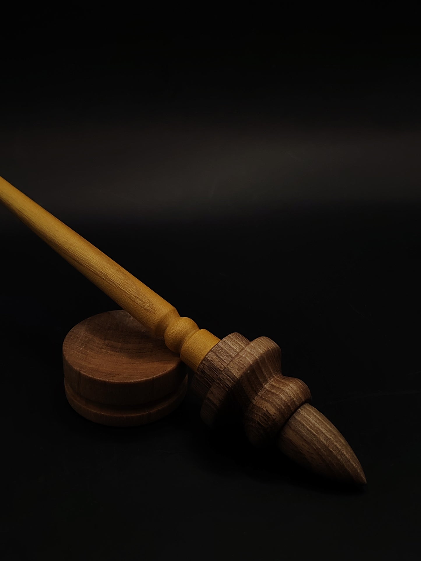 Mulberry and Walnut Support Spindle Set
