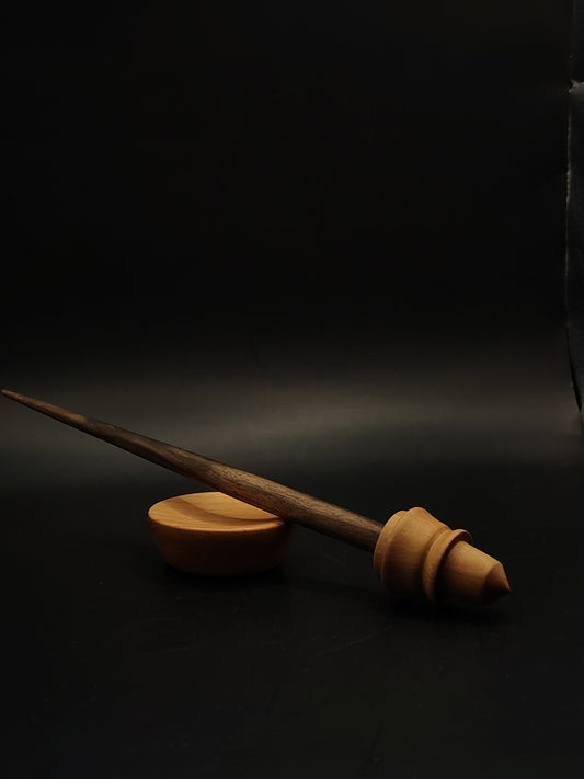 Walnut and Pear Support Spindle Set