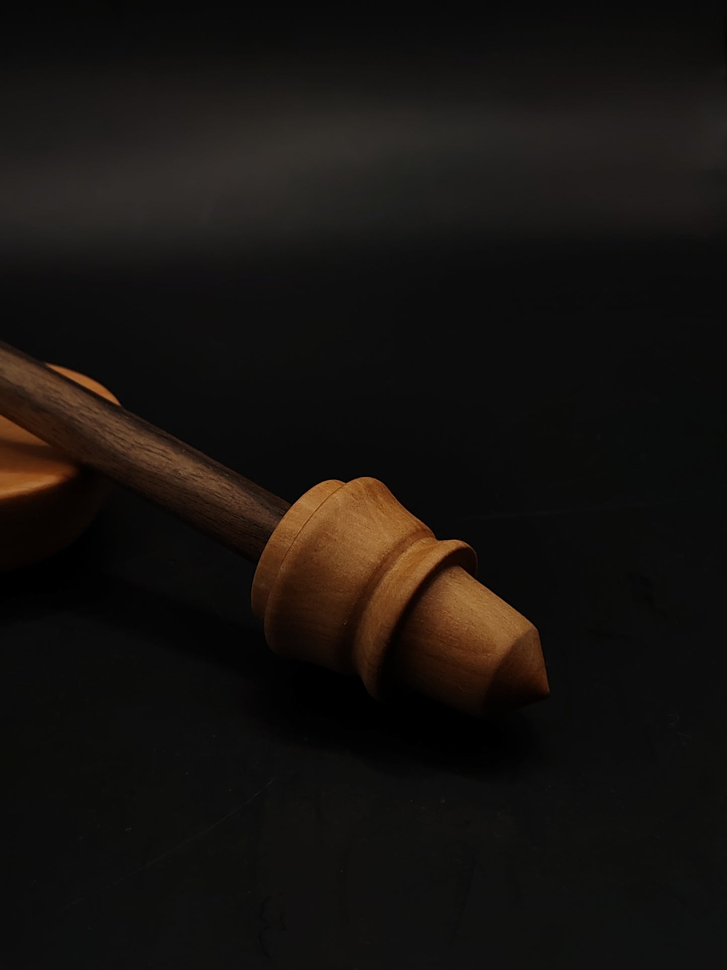 Walnut and Pear Support Spindle Set