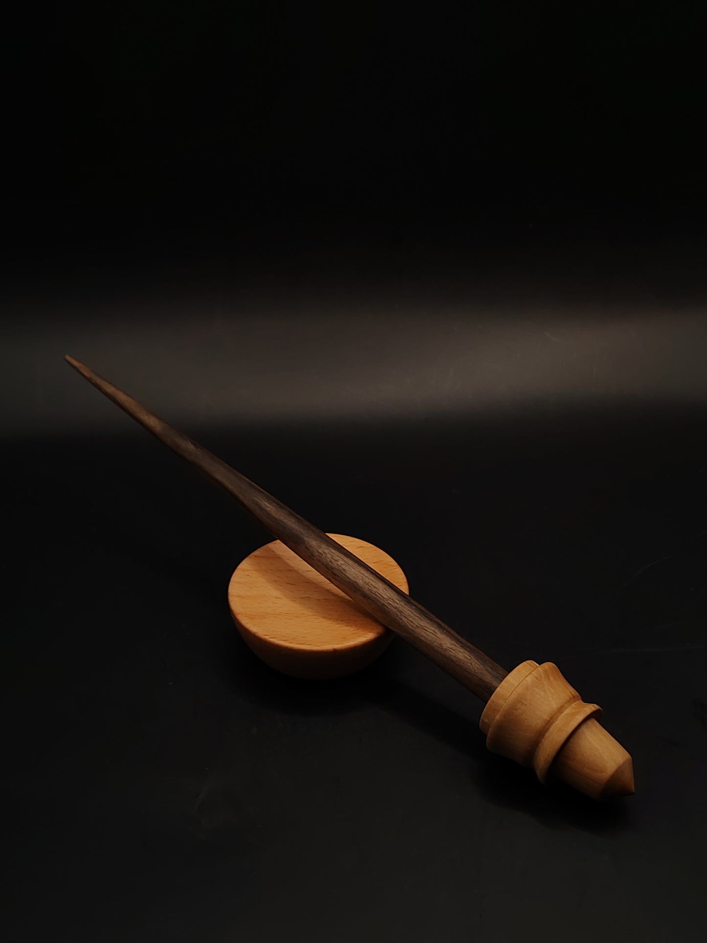 Walnut and Pear Support Spindle Set