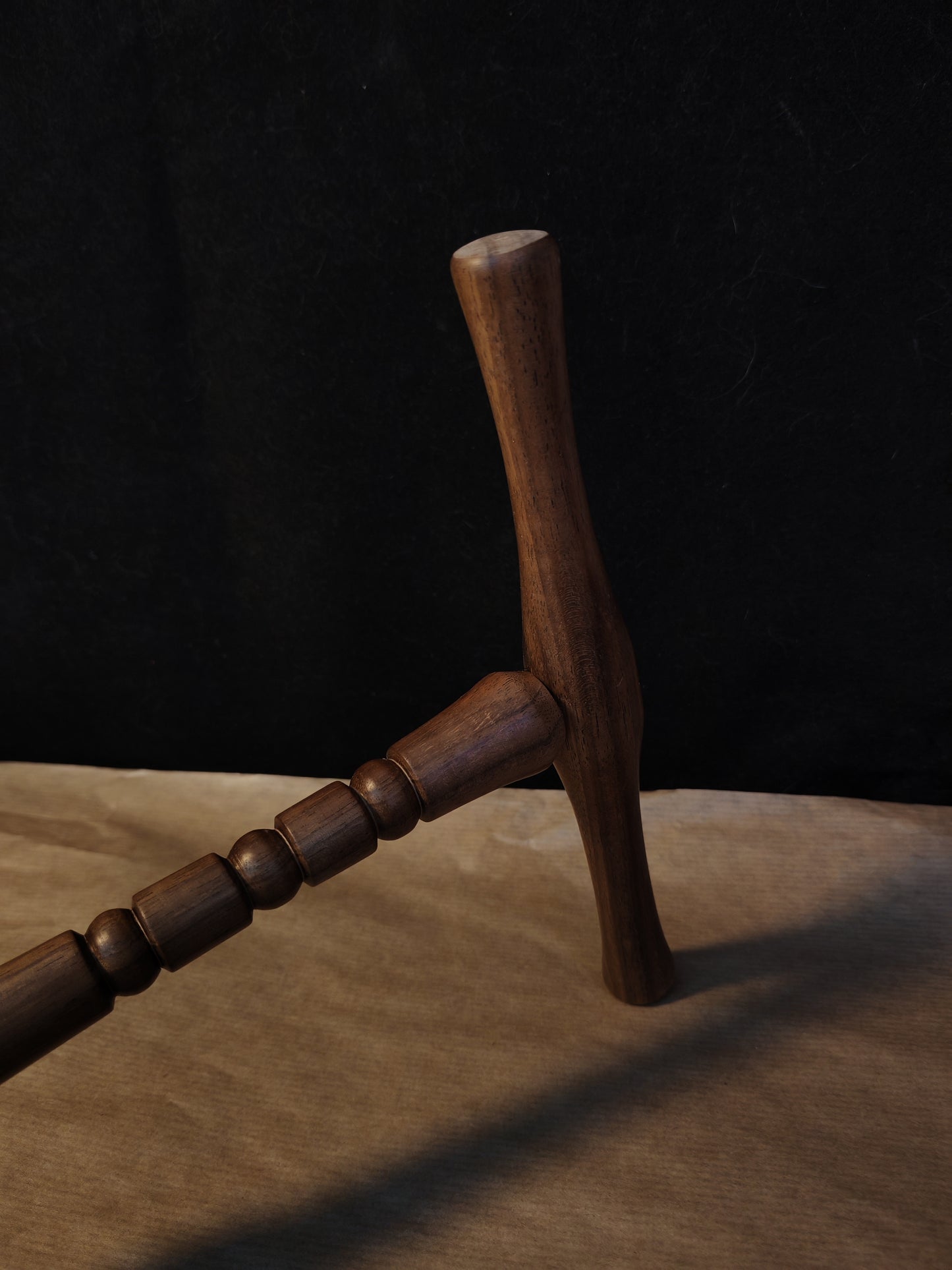 Walnut Yarn Skein Winder – 1.5m Niddy Noddy