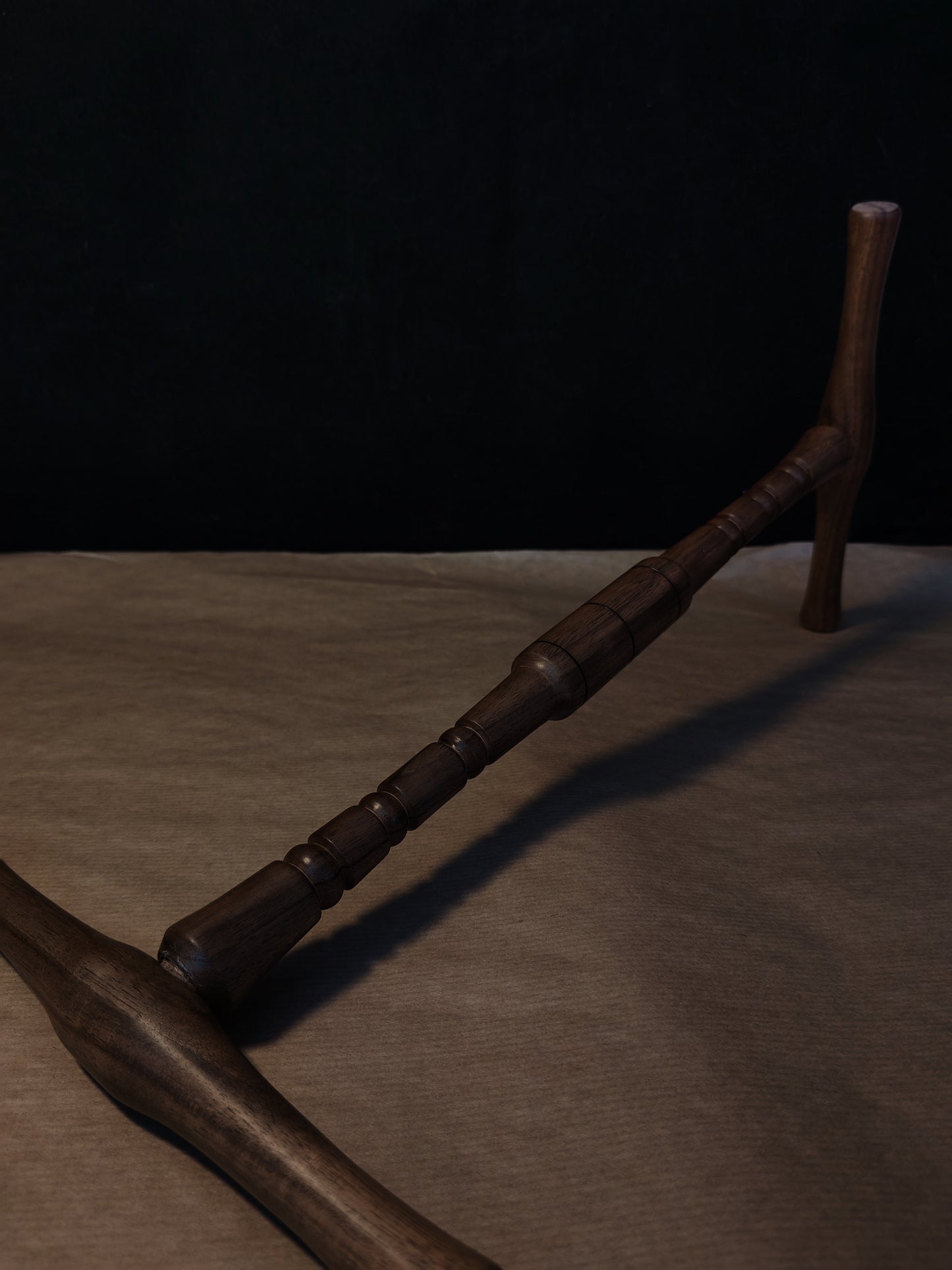 Walnut Yarn Skein Winder – 1.5m Niddy Noddy