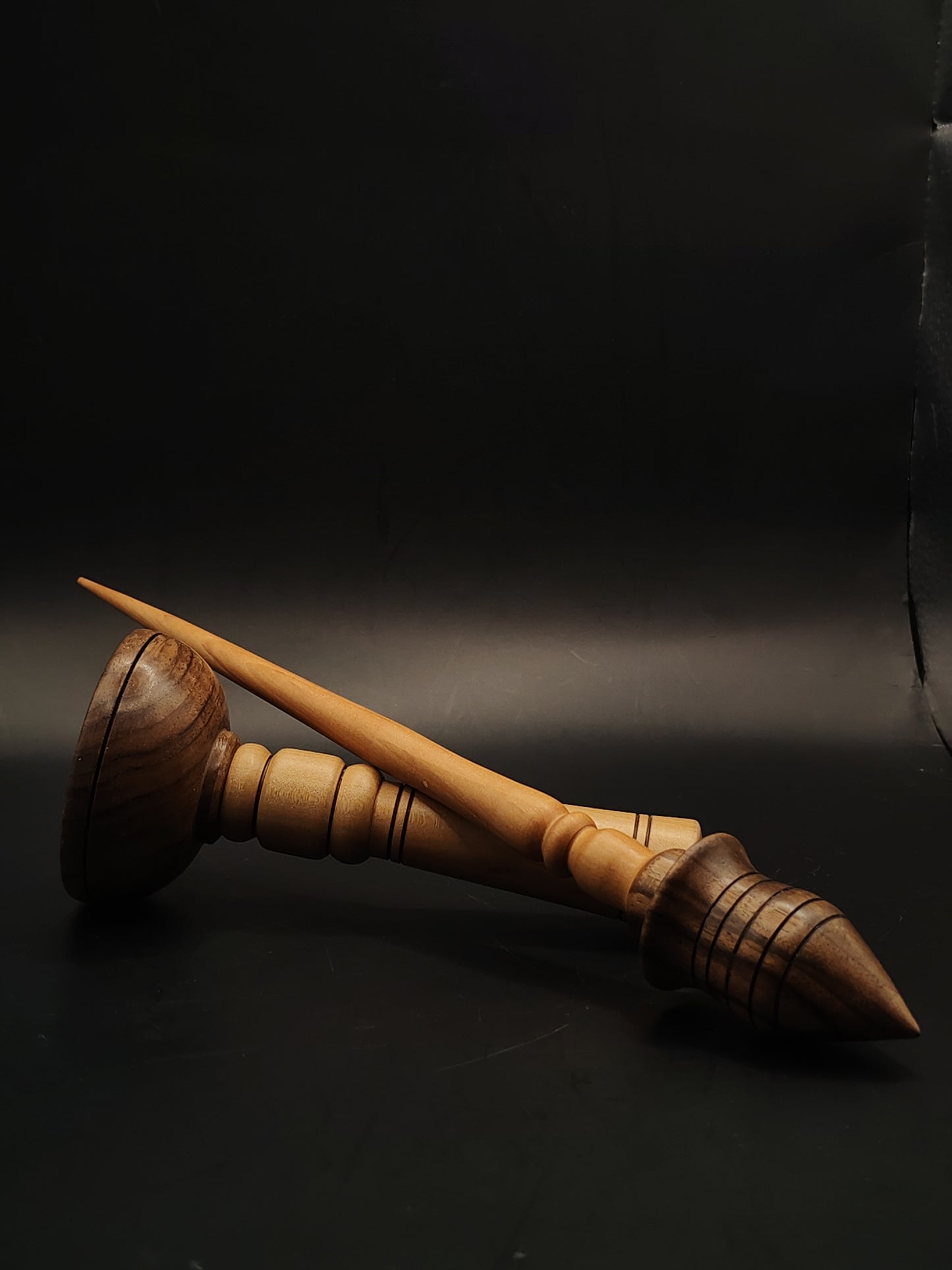 Pear and Walnut Support Spindle Set – 25g