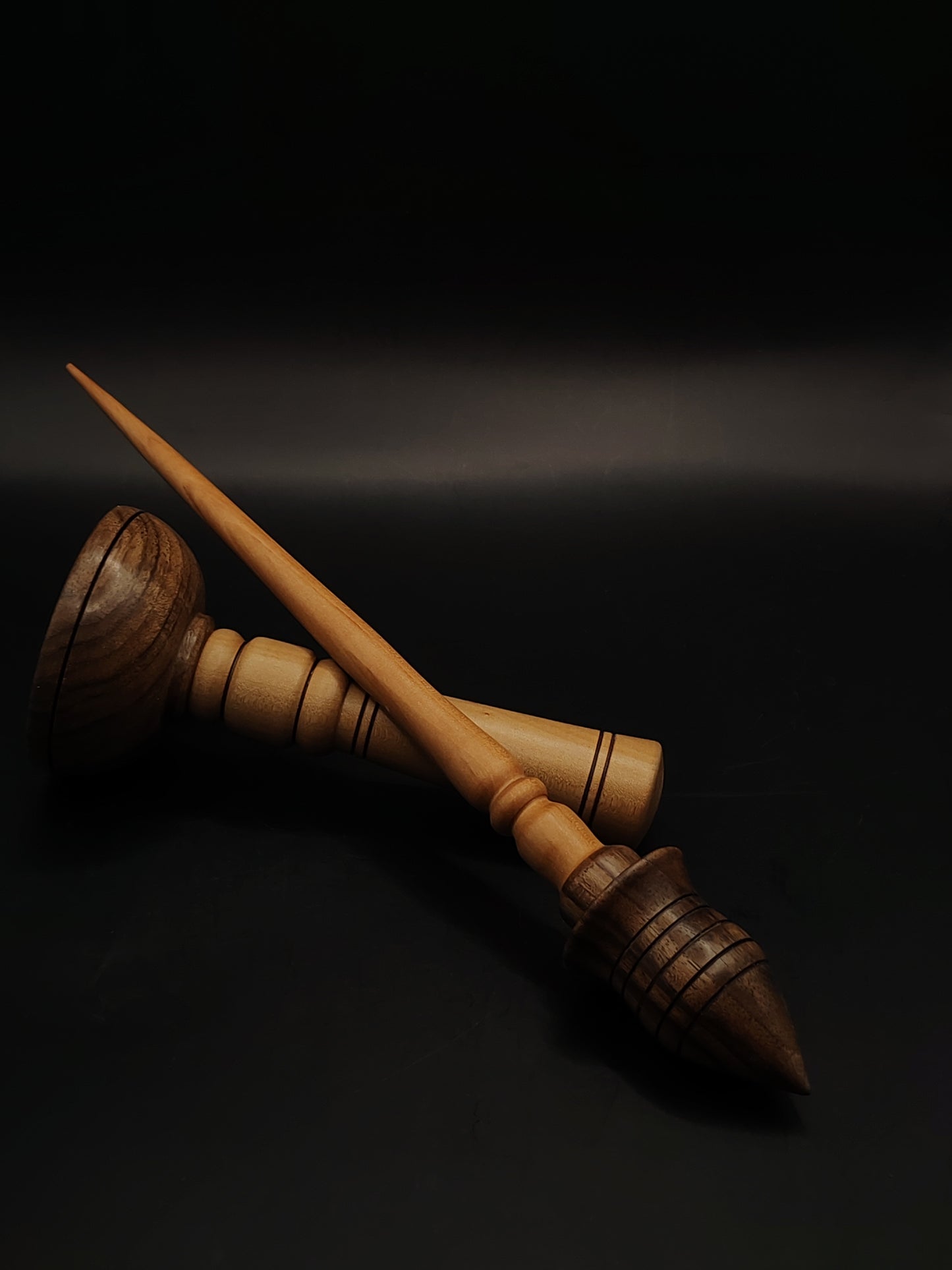 Pear and Walnut Support Spindle Set – 25g
