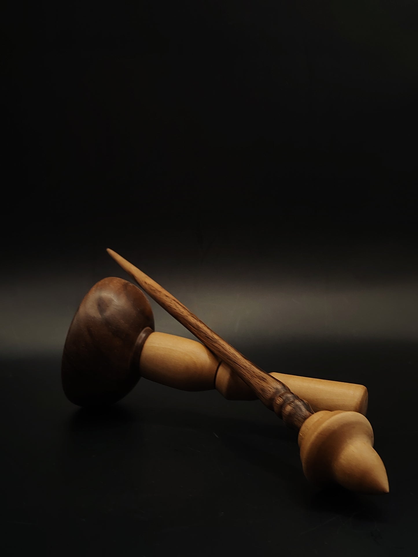 Walnut and Pear Support Spindle Set – 17g