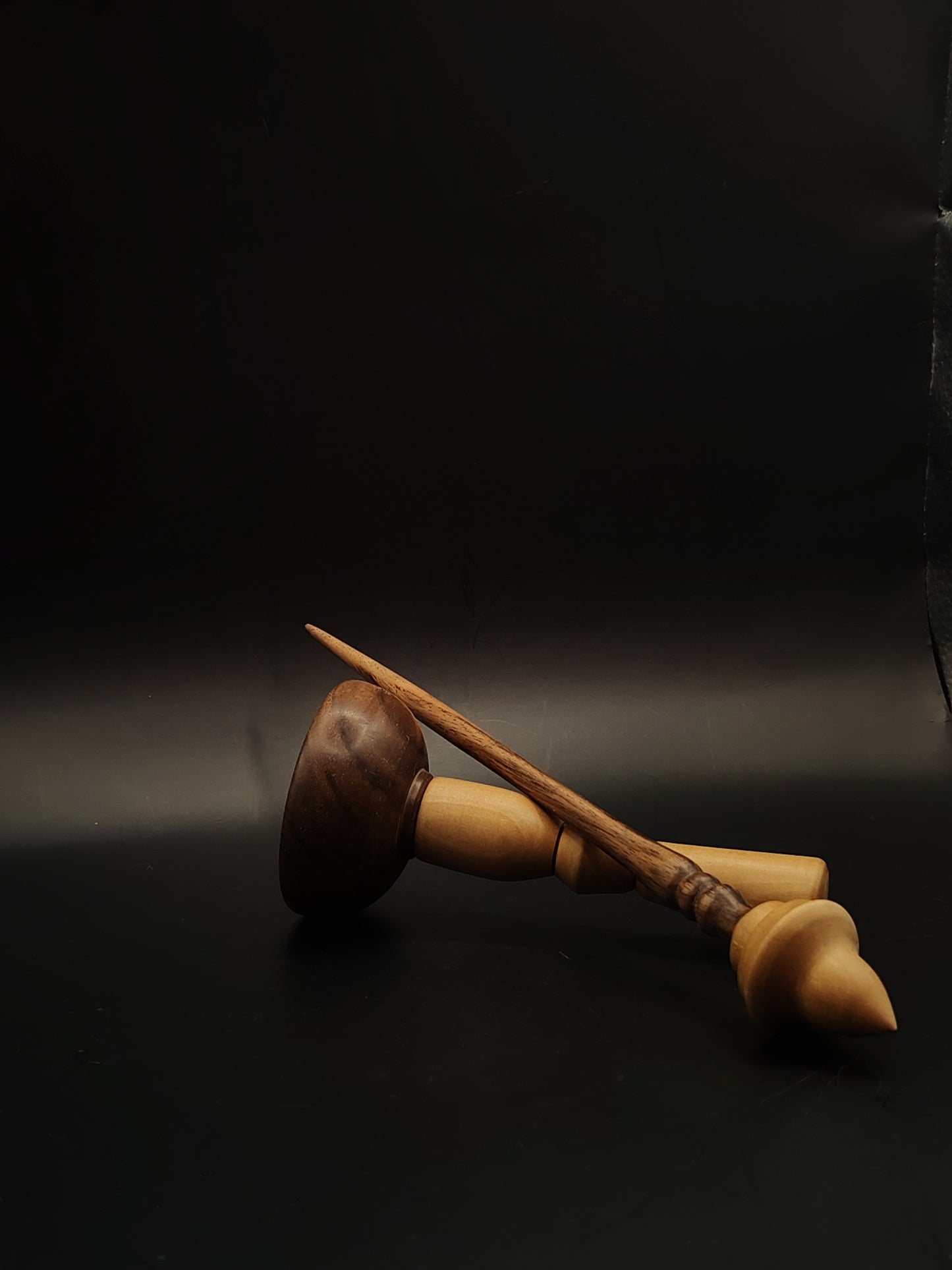 Walnut and Pear Support Spindle Set – 17g