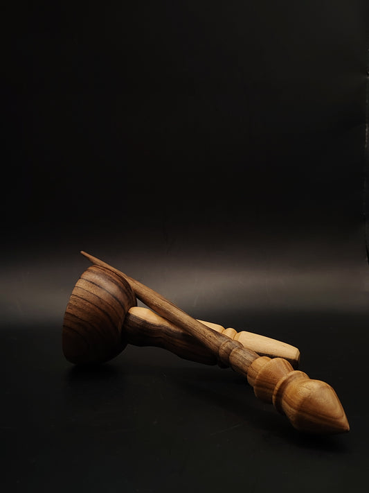 Walnut and Chestnut Support Spindle Set – 23g