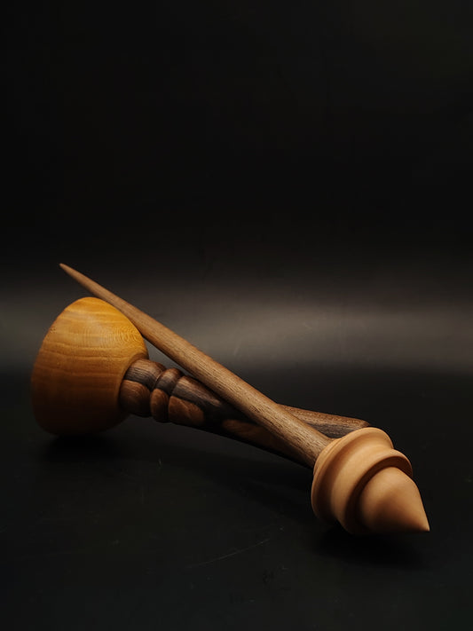 Walnut and Apple Support Spindle Set – 23g