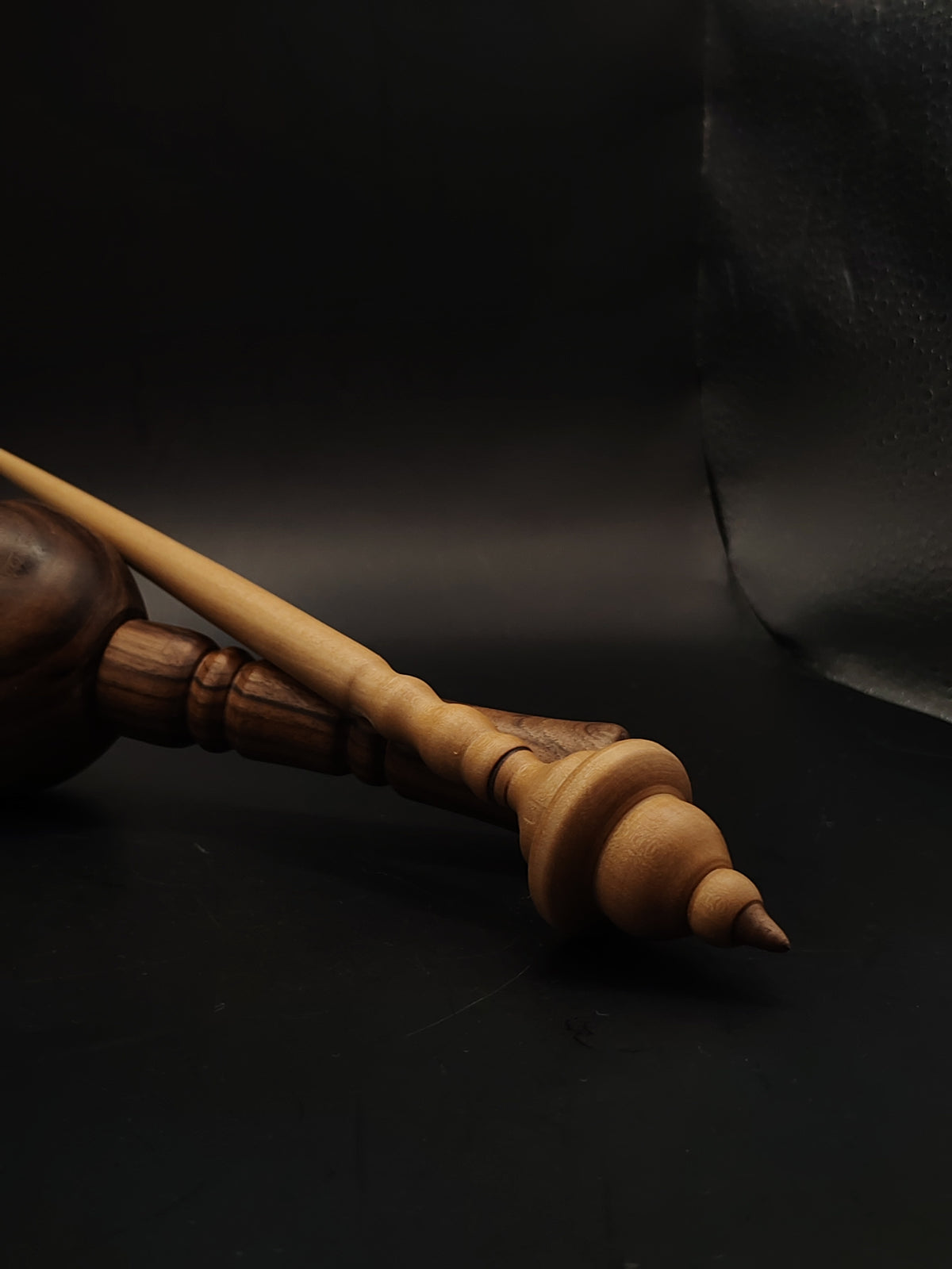 Pear Support Spindle with Walnut Tip – 22g