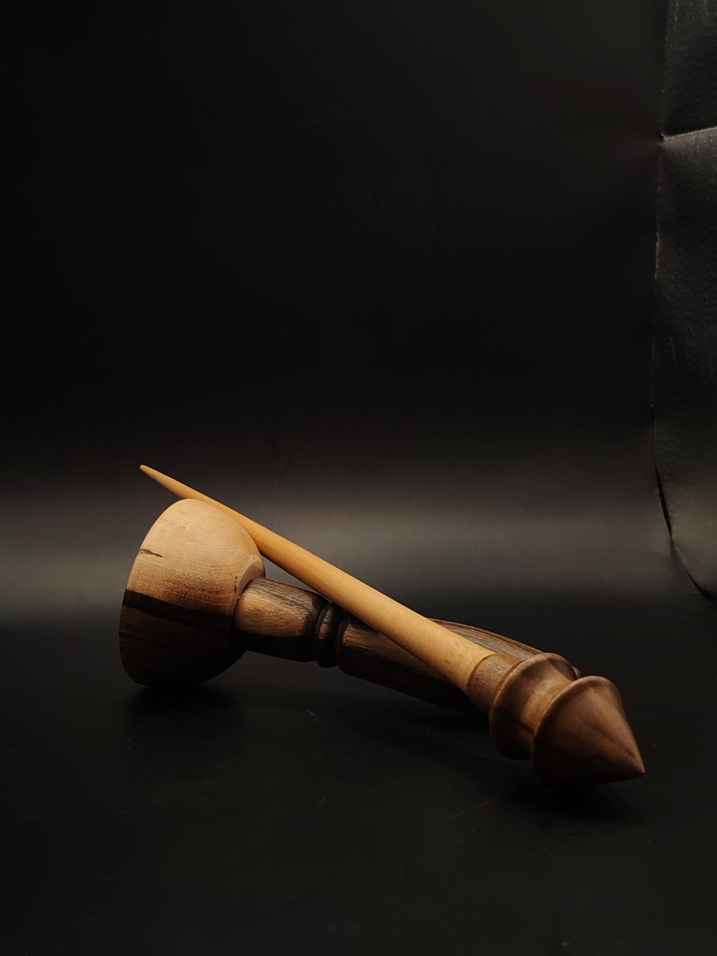 Pear and Walnut Support Spindle Set – 22g