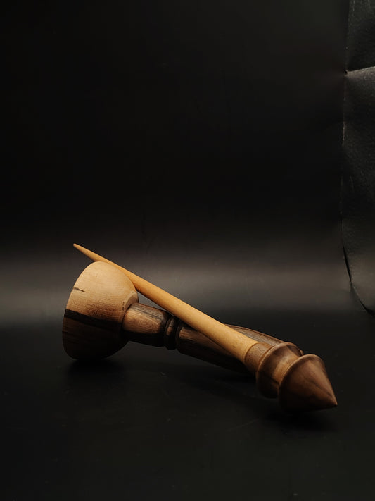 Pear and Walnut Support Spindle Set – 22g