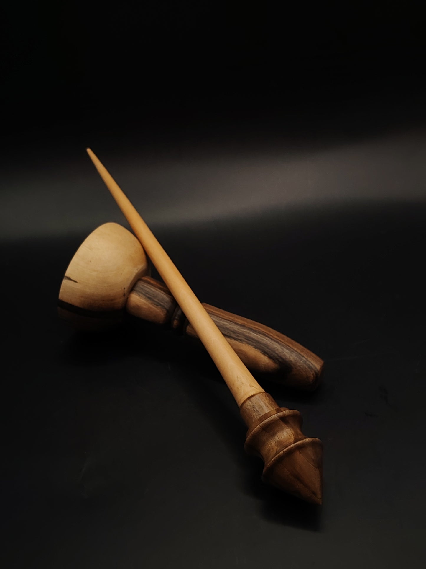 Pear and Walnut Support Spindle Set – 22g