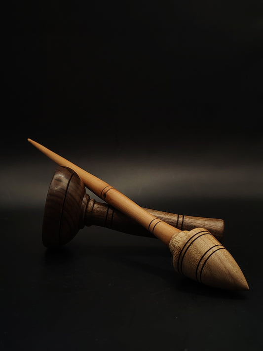 Pear and Chestnut Support Spindle Set – 29g