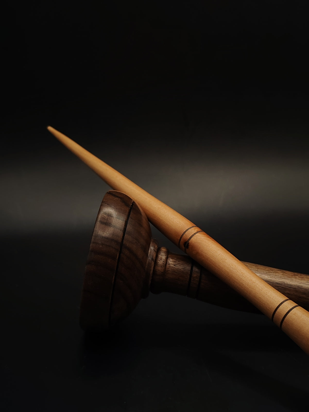 Pear and Chestnut Support Spindle Set – 29g