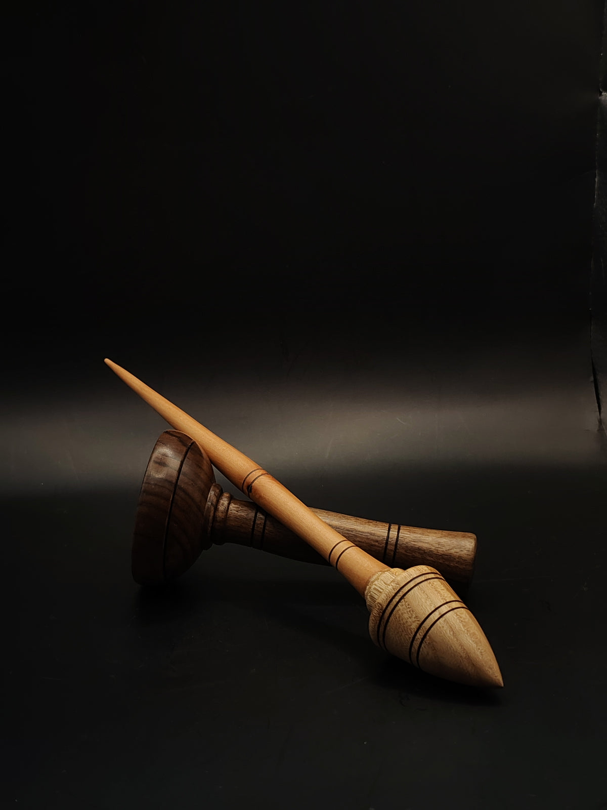 Pear and Chestnut Support Spindle Set – 29g