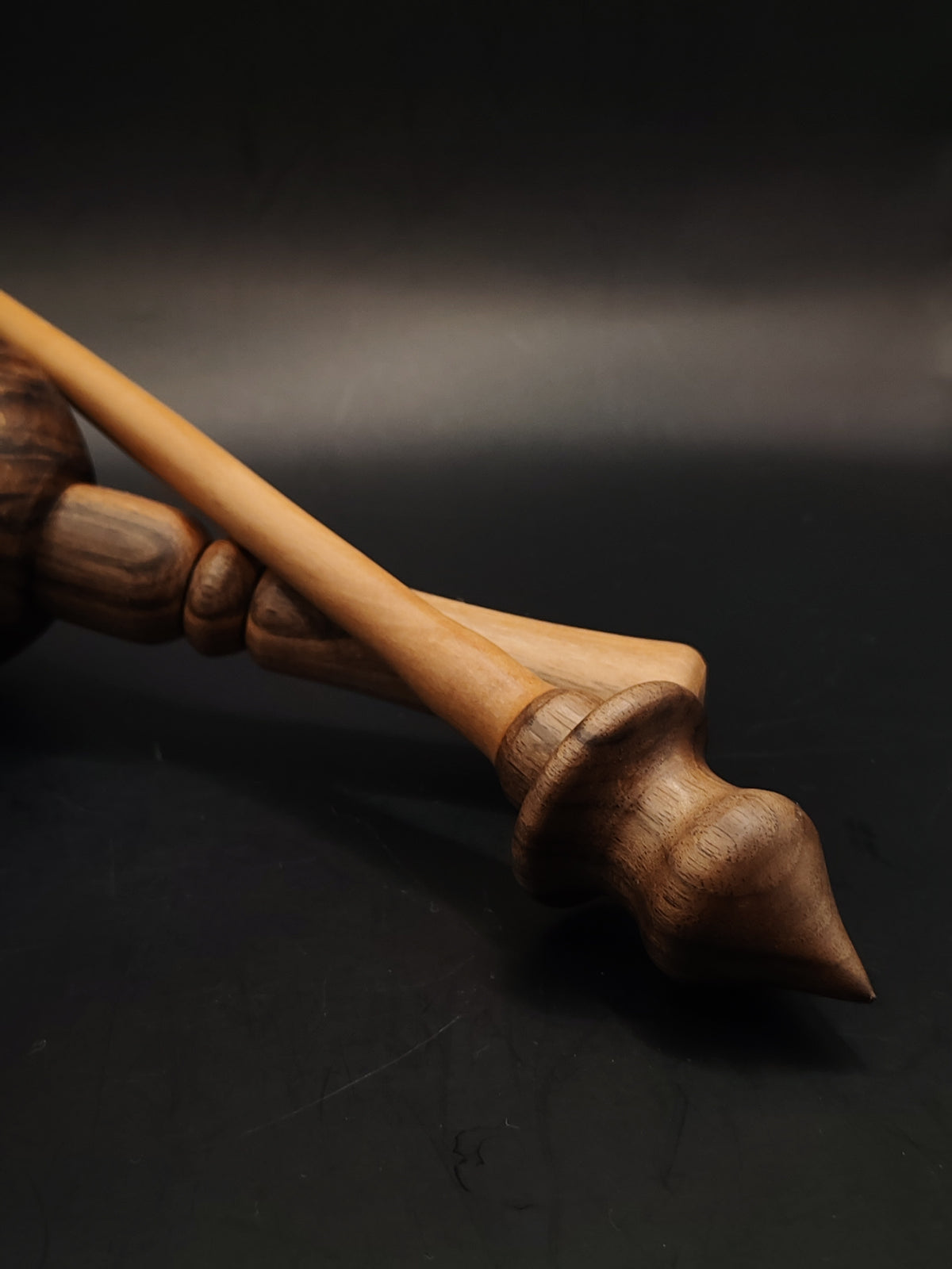 Pear and Walnut Support Spindle Set – 23g