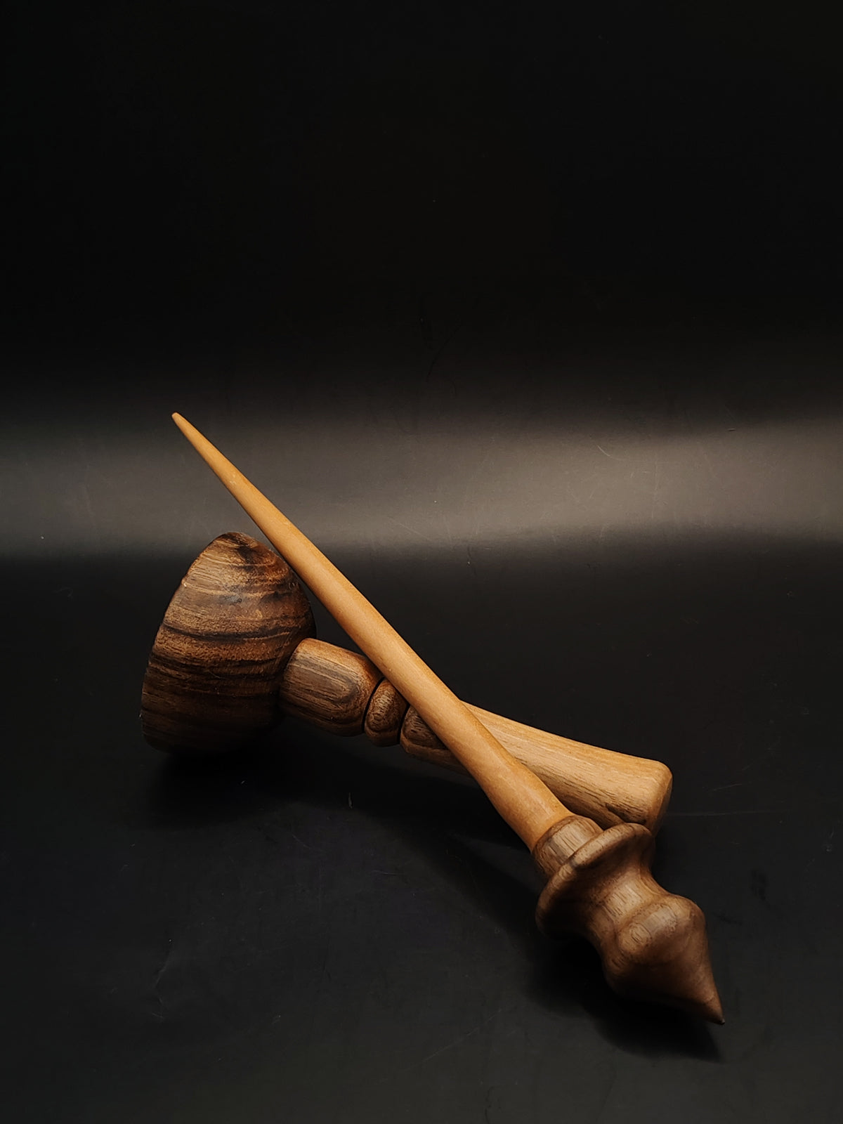 Pear and Walnut Support Spindle Set – 23g